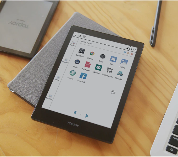 TopJoy Butterfly: True Color DES Screen E-Reader by TopJoy Team