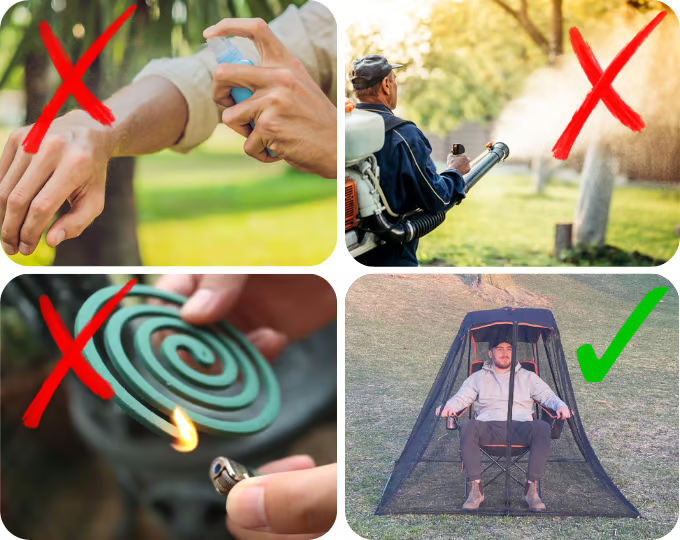 The Bug Beater 2.0 - The Bug-Proof Camping Chair by Bug Beater Chairs ...