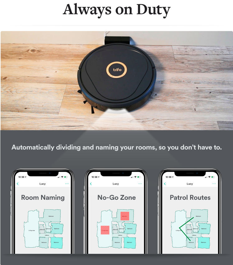 Lucy - The AI Home Robot by Trifo - Indiegogo