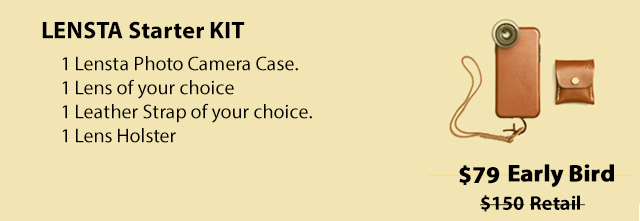 Lensta Kit : Turn iPhone Into a Camera and Wear It by Lensta - Indiegogo