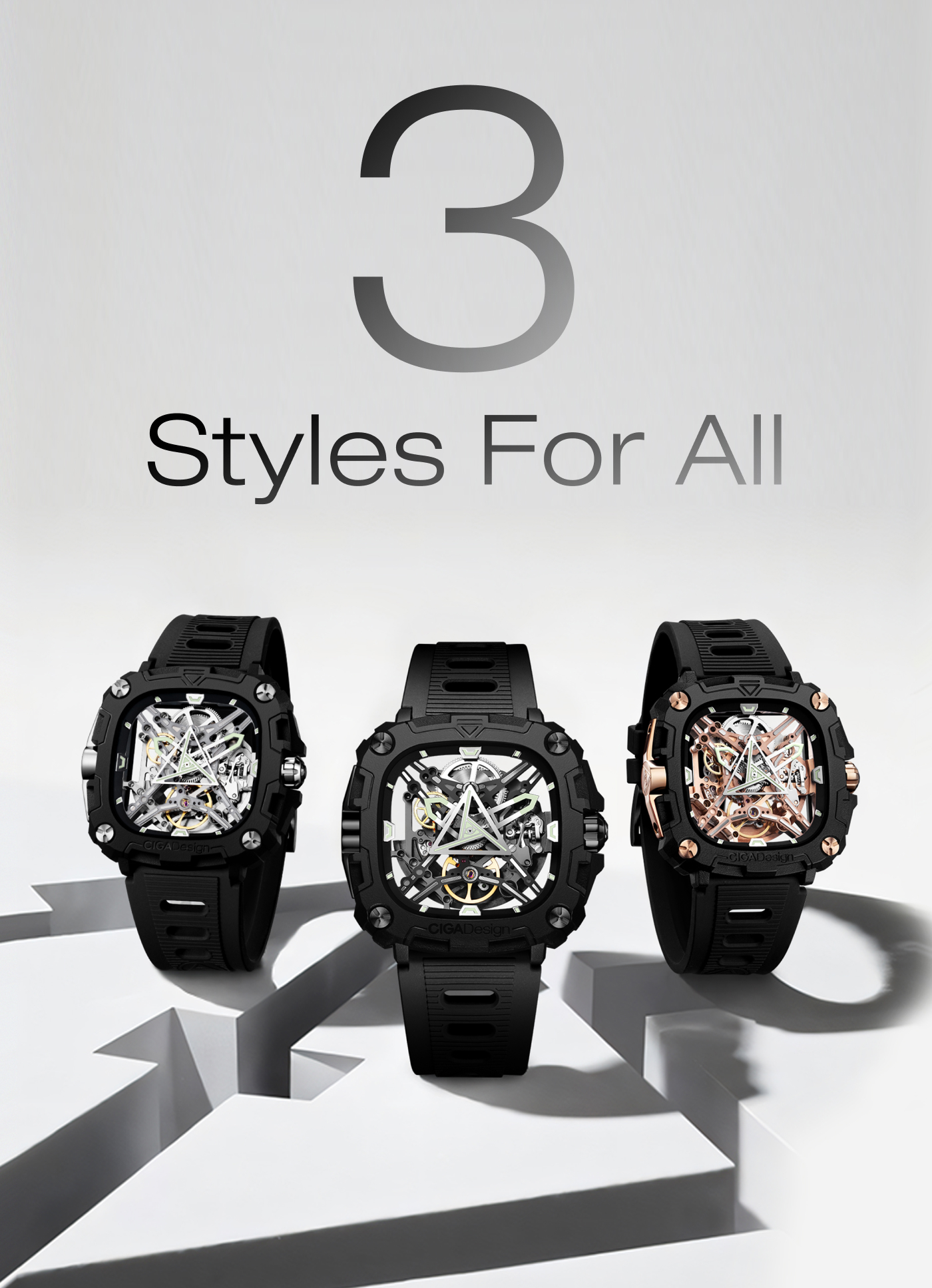 CIGA Design Eye of Horus Automatic Skeleton Watch by CIGA 