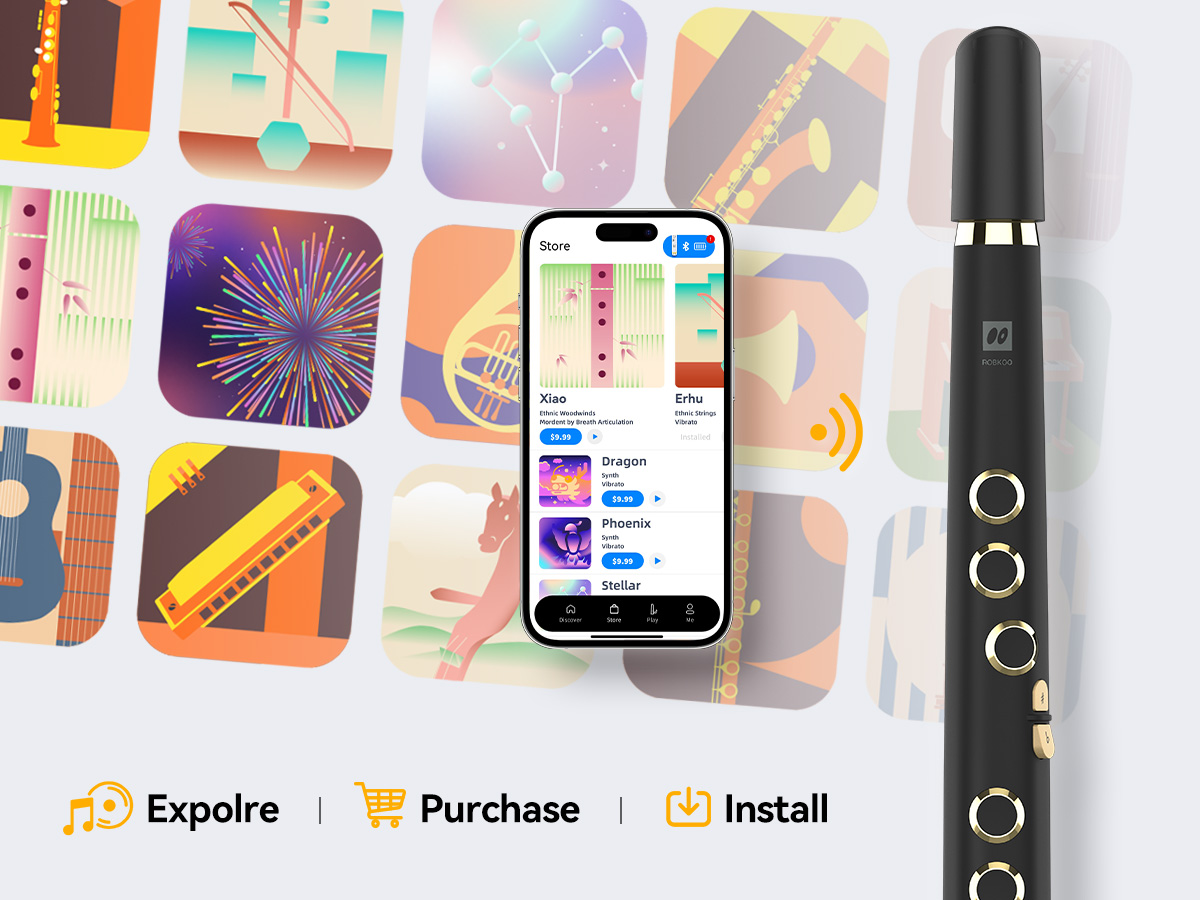 Clarii mini, A Portable Digital Wind Instrument by Robkoo - Indiegogo