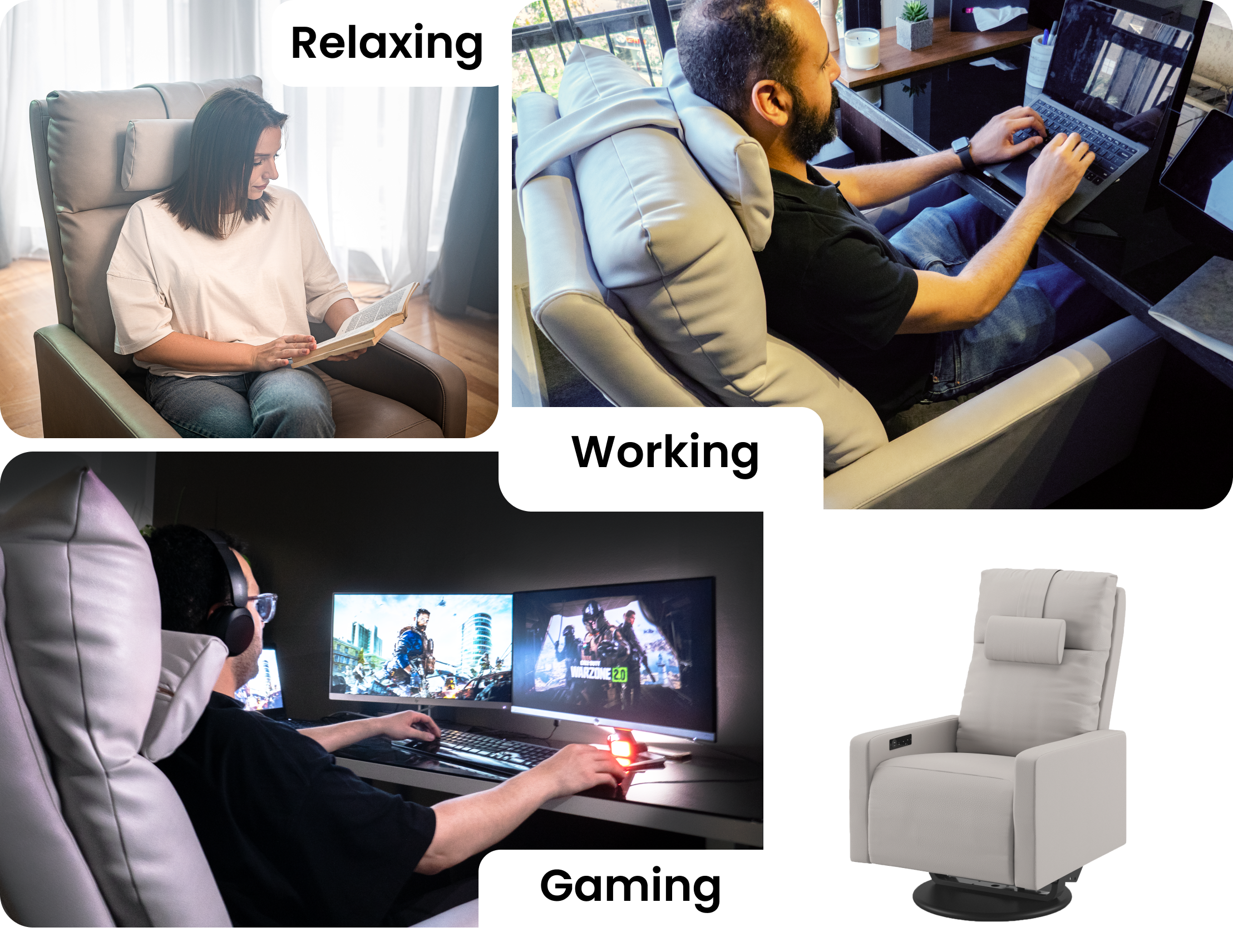 DOT Chair V2.1 - Smart recliner by DE.CI - Indiegogo