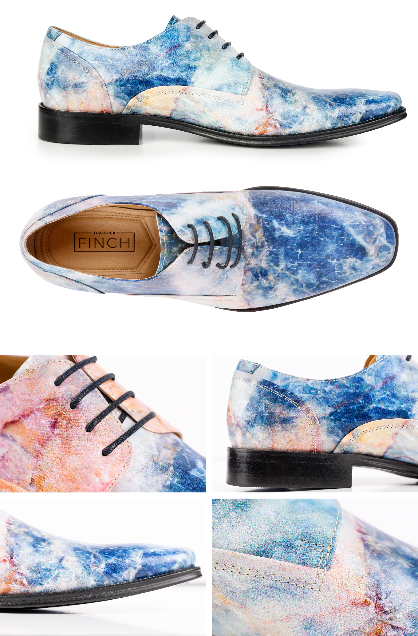 Patterned Leather Footwear- Inspired by You by Kyle Tarter 
