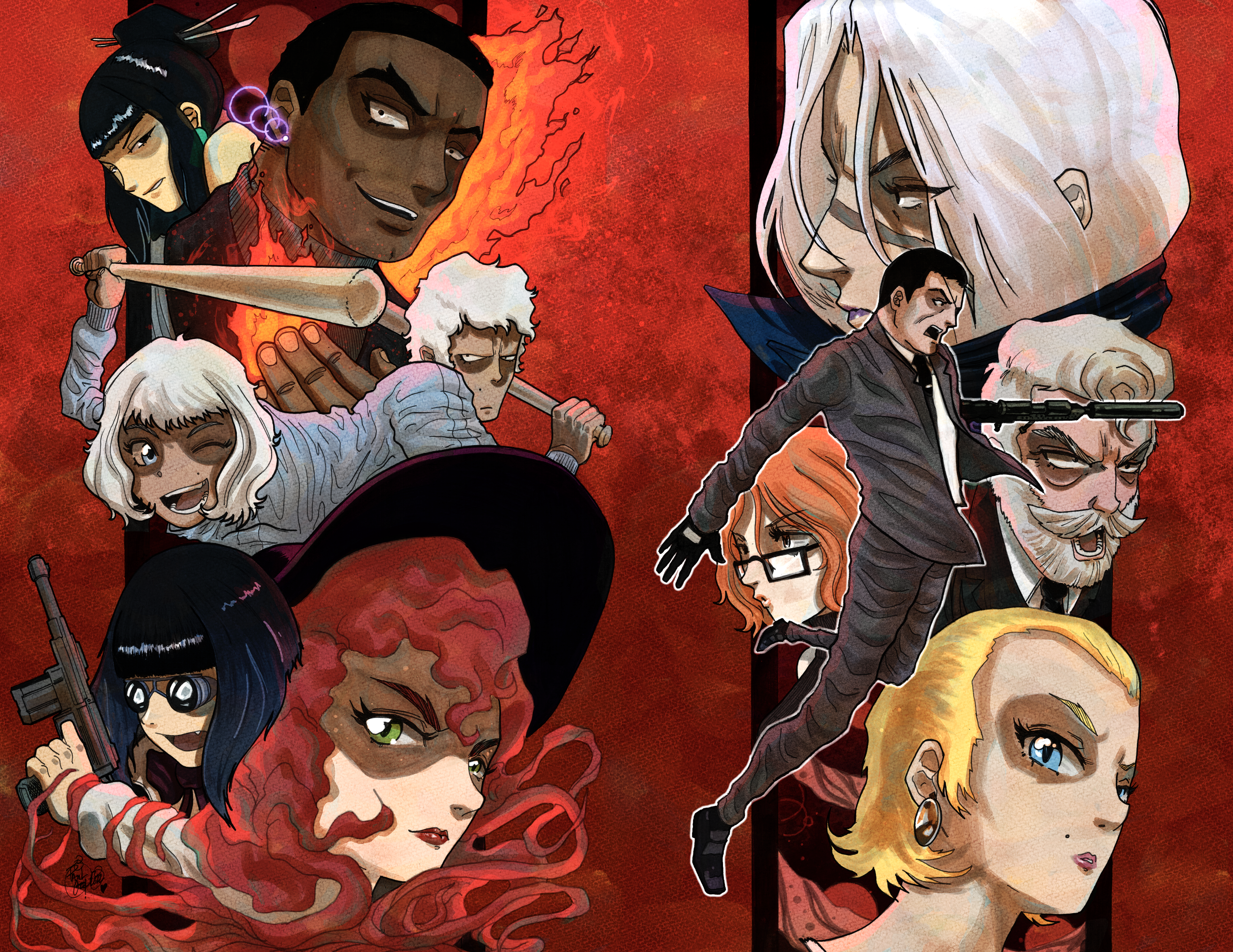 PSYCHOLOVE　12本 PSYCHO-KILLERS by Adam Lawson - Indiegogo