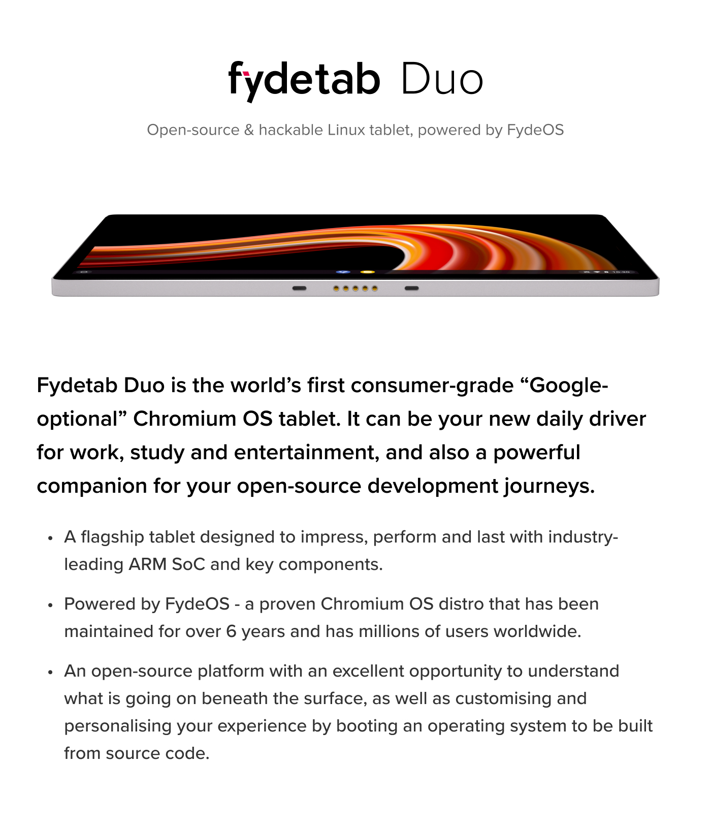 Fydeck Fydetab Duo by Fyde Innovations - Indiegogo