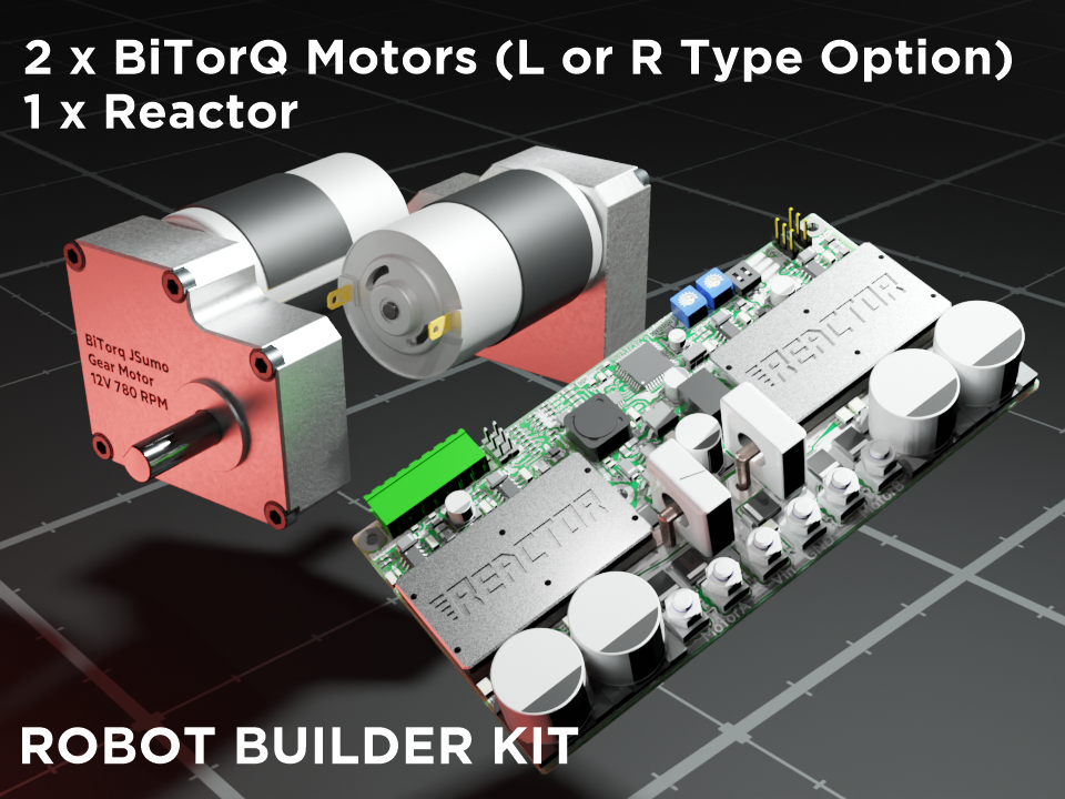 Reactor Dual DC Motor Driver Module - 60V 100A x 2 by JSumo - Indiegogo