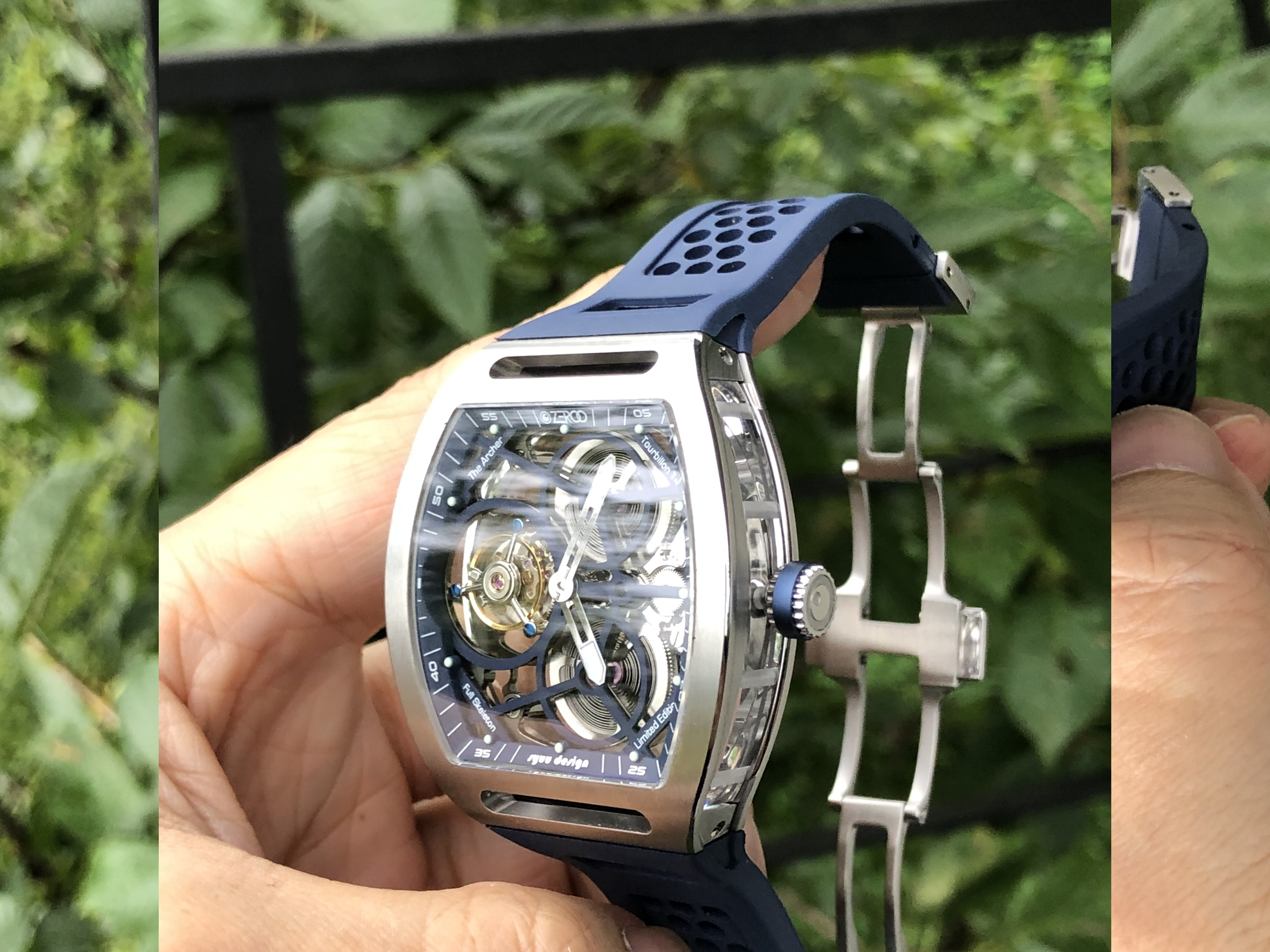 ZEROOTIME - MENS SKELETON TOURBILLON WATCH T3 & T4 by ZEROOTIME CO