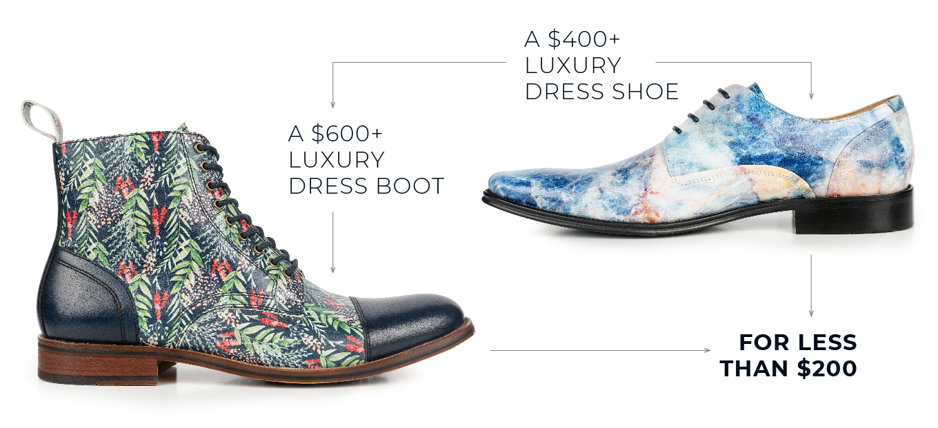 Patterned Leather Footwear- Inspired by You by Kyle Tarter  display picture 1