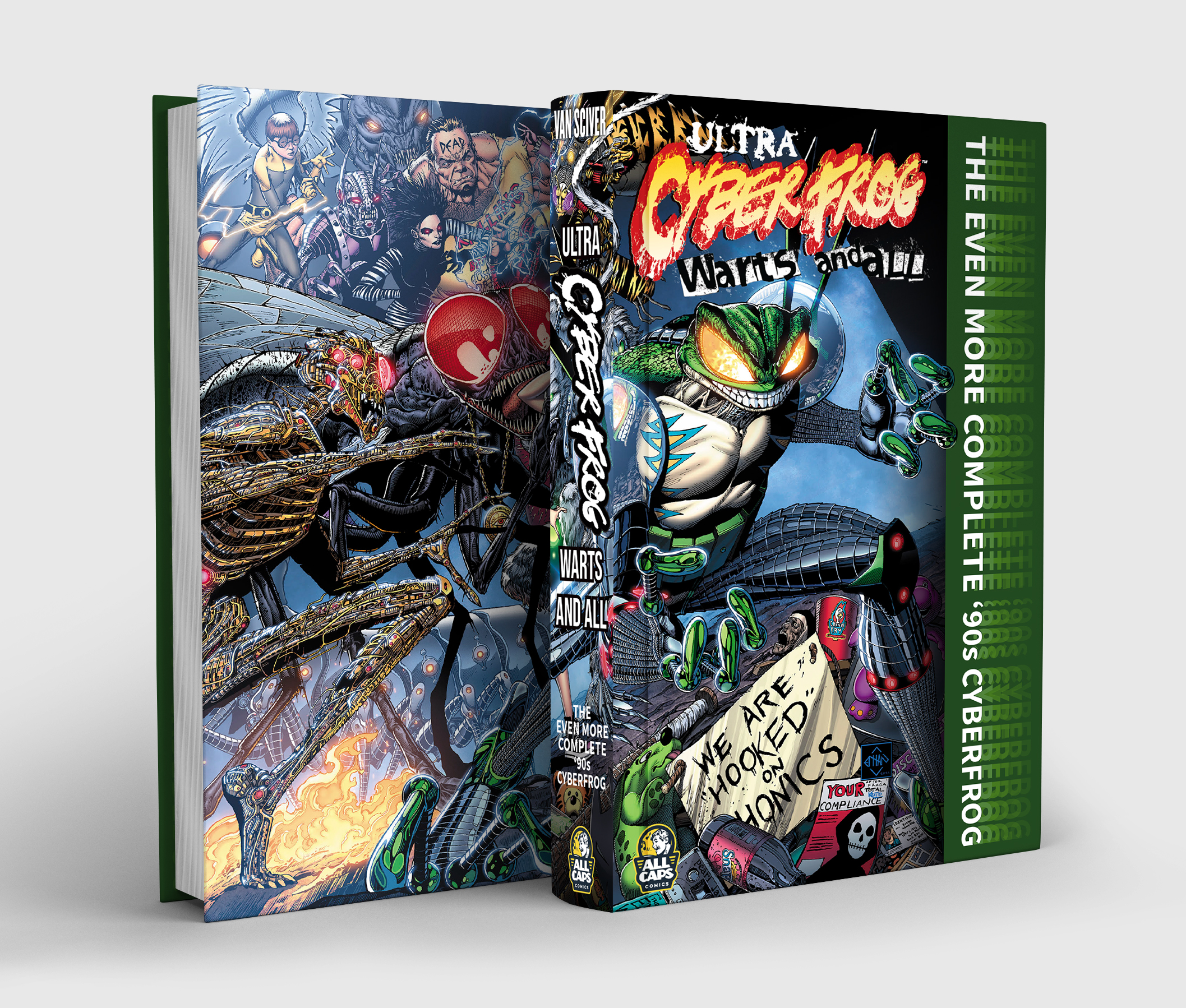 Ultra CYBERFROG: Warts and All Oversized Hardcover by Ethan Van Sciver ...