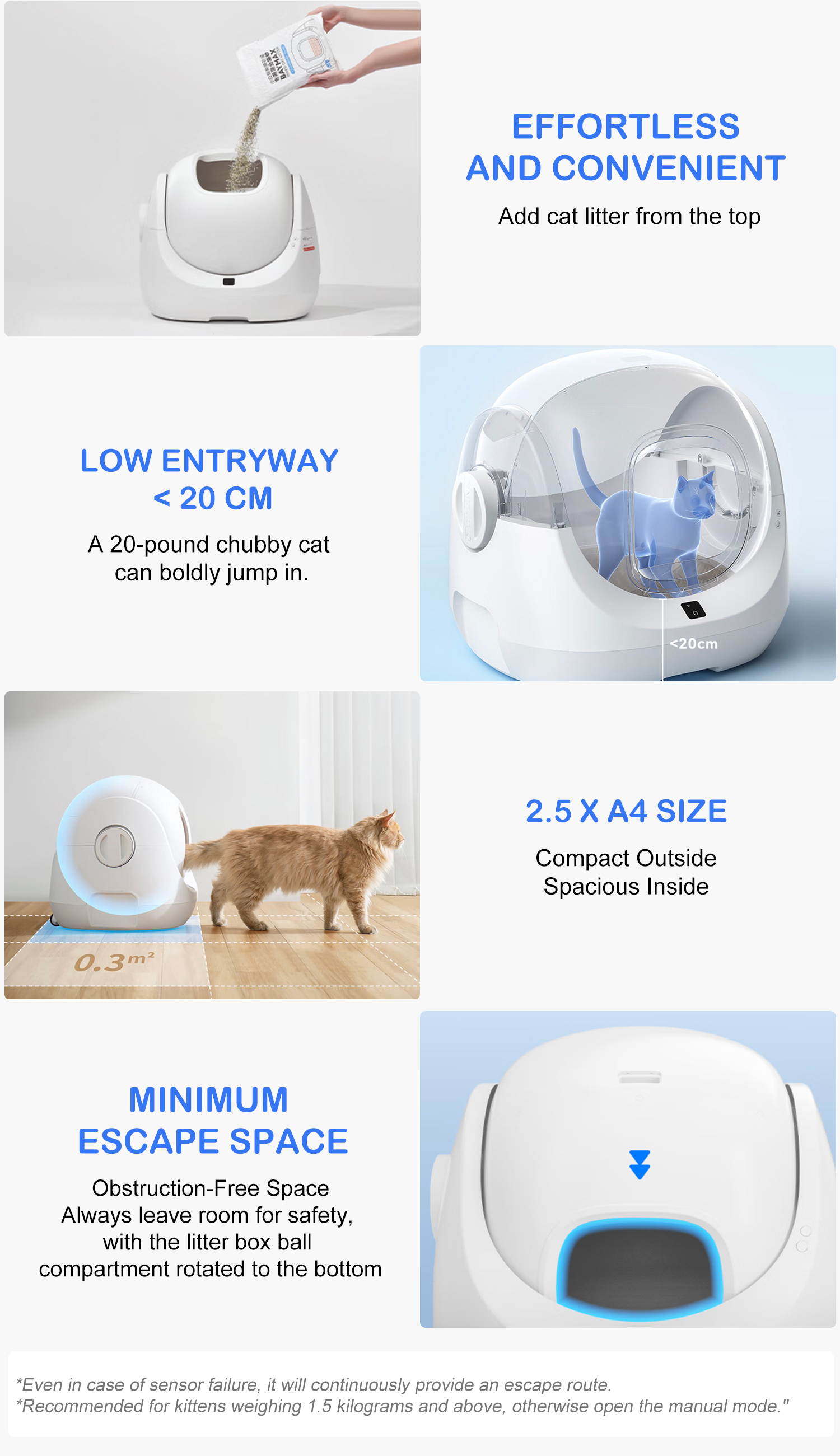 2 cats 1 litter box Tangkula Double Cat Litter Box Enclosure for 2 Cats, Large Stackable H   tangkula