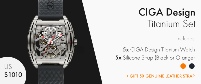 CIGA Design Z-Series Mechanical Titanium Watch by CIGA Design