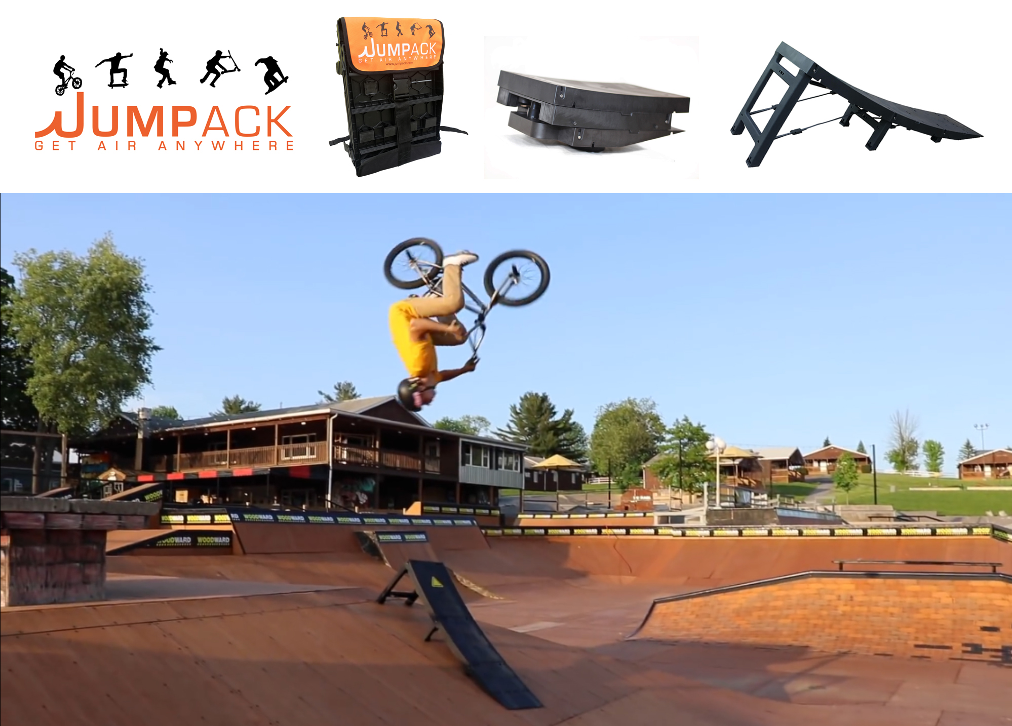 Jumpack - The Worlds Most Portable Jump Ramp by Jumpack Get Air ...