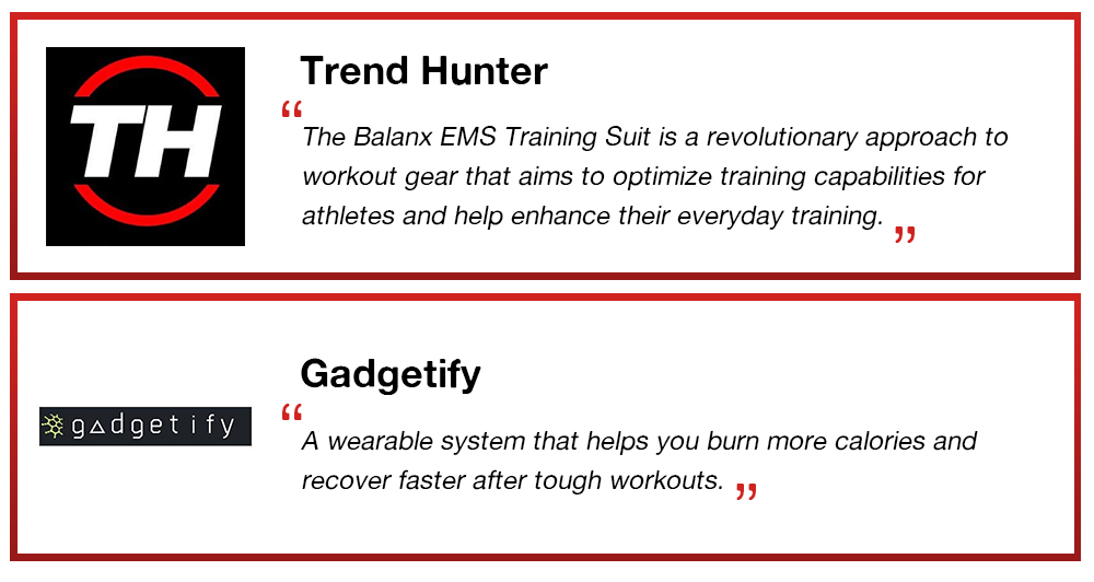 Balanx EMS Training Suit by Balanx Tech - Indiegogo