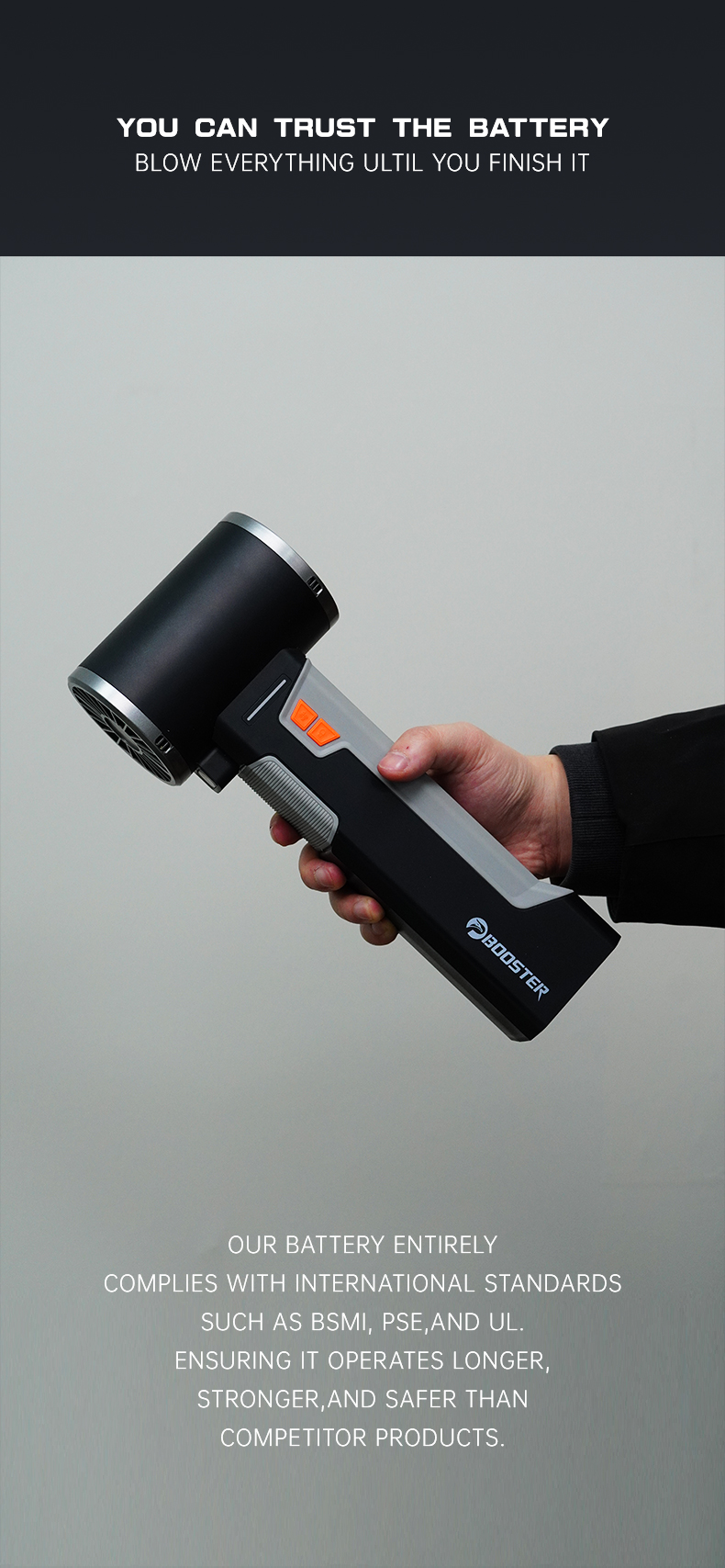 Booster TF64 A1: a tornado in your hands by booster tech - Indiegogo