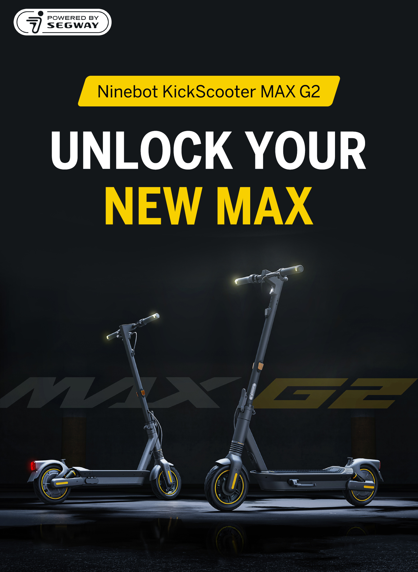 Ninebot KickScooter MAX G2: Unlock Your New MAX by Segway Ninebot 