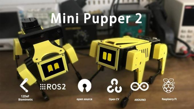 Mini Pupper 2: Open-Source, ROS2 Robot Kit by MangDang - Indiegogo