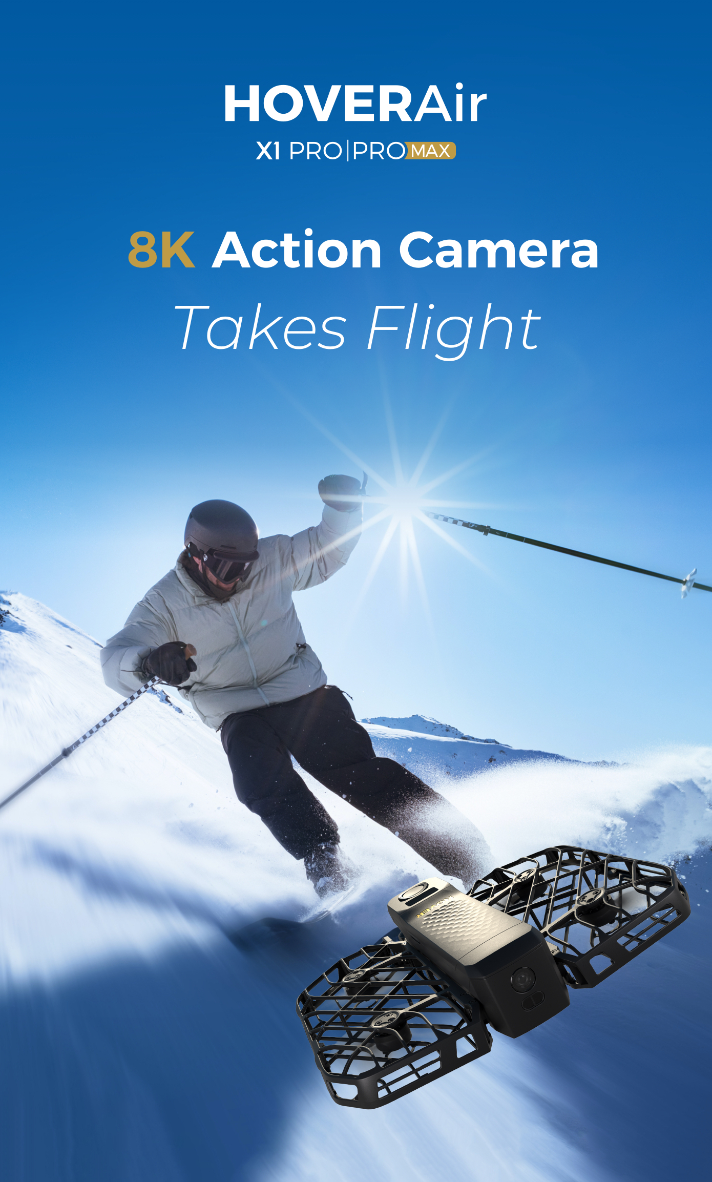 HOVERAir - World's First 8K Flying Action Camera by HOVERAir - Indiegogo