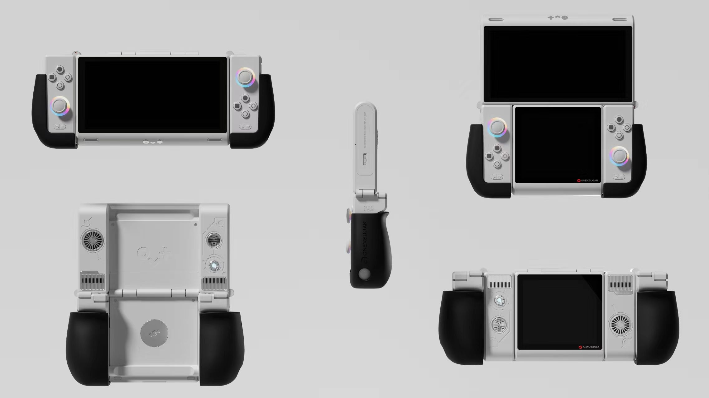 ONEXSUGAR: 1st Dual-Screen Transformable Handheld by OneXPlayer
