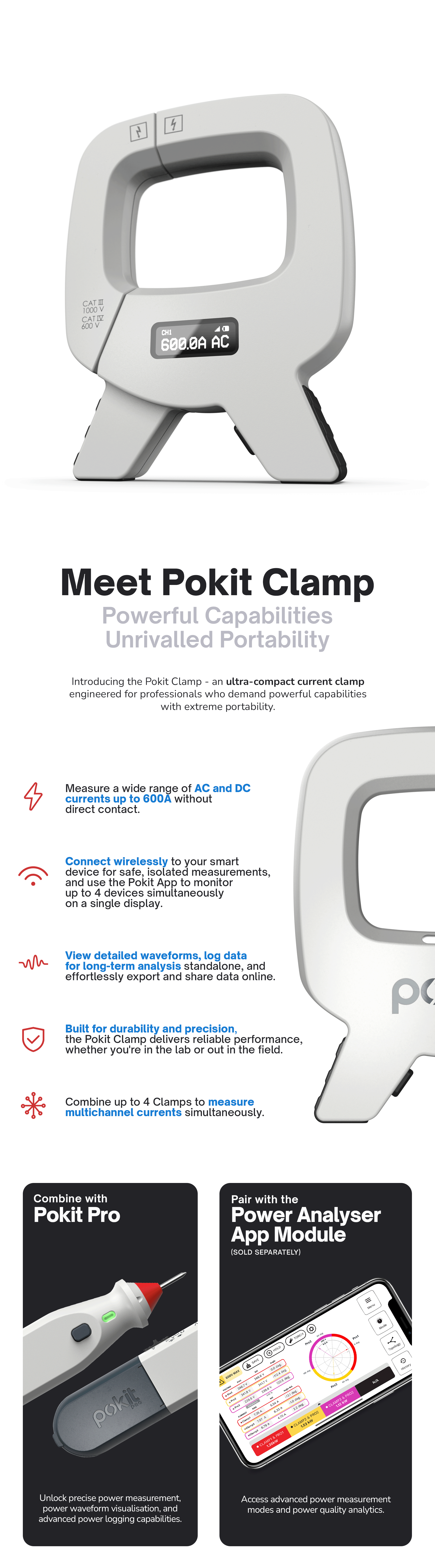 Pokit Pro Disassembly Pokit Clamp by Pokit Innovations - Indiegogo