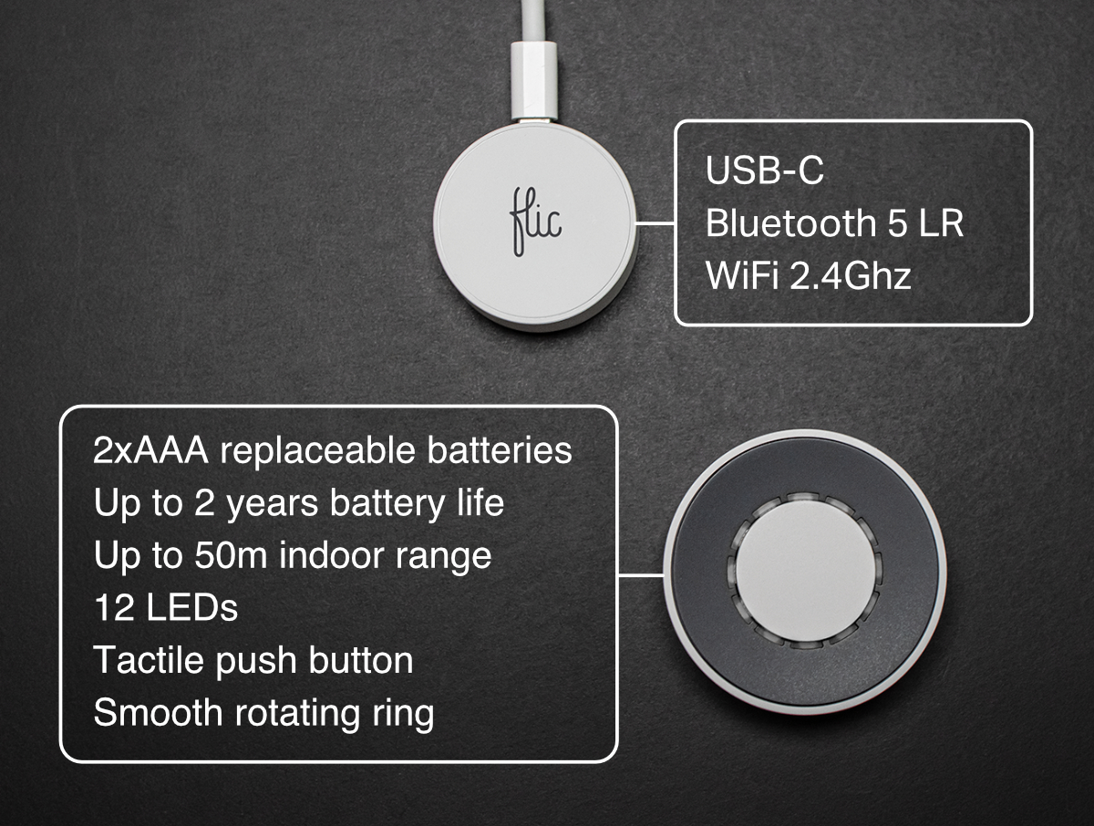 Flic Twist: The Wireless Dial for your Smart Home by Shortcut Labs 
