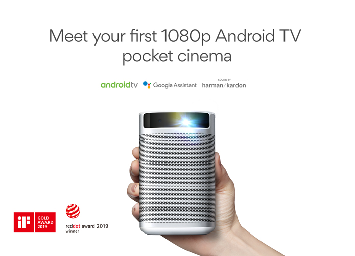 XGIMI MoGo Pro:1080P Android TV Portable Projector by XGIMI Tech