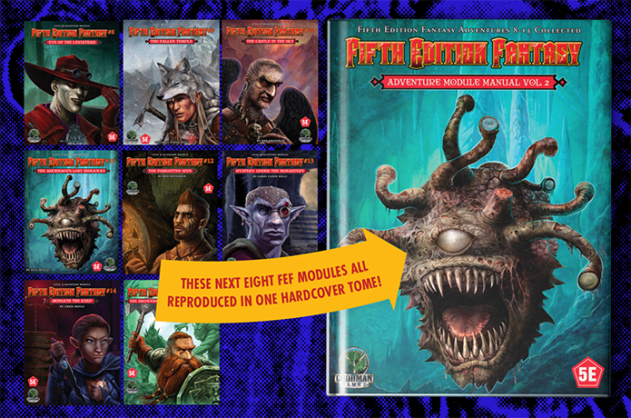 Adventure Module Layouts Fifth Edition Fantasy: Adventure Module Manual 1&2 by Goodman Games ...