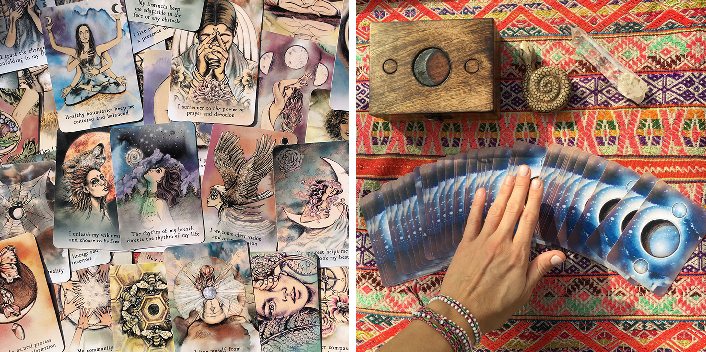 The Moon Deck: an intuitive oracle set by The Moon Deck - Indiegogo
