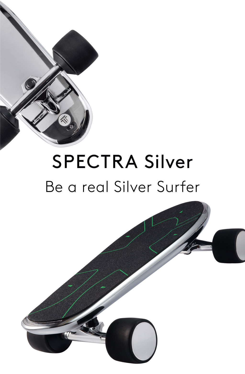 SPECTRA: the Portable & Smart Electric Skateboard by WALNUTT