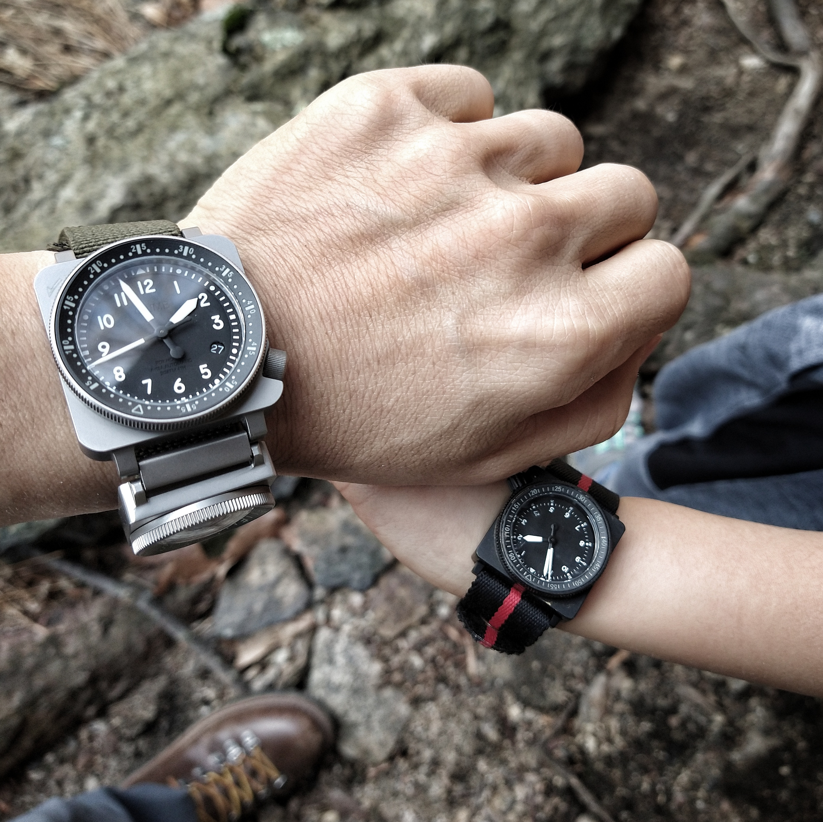 Titanium Pilot-Diver Mission Watches - Redux & Co. by Redux & Co