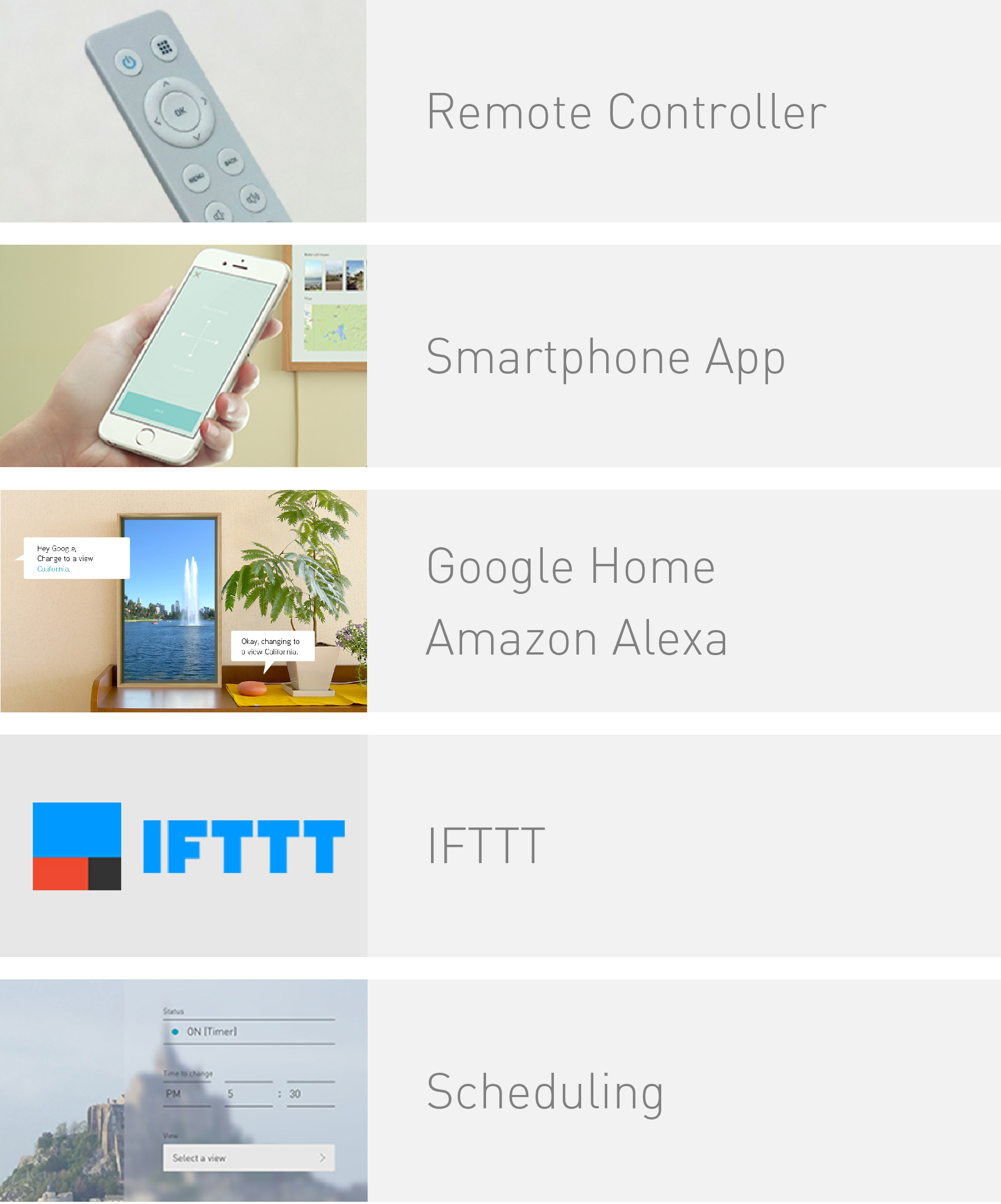 Atmoph Window 2 - Smart display with 1,000 views by Atmoph Inc