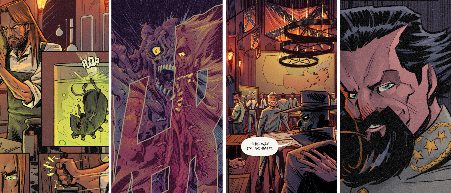 Confederate Monster Comic Book Issues 1-3 by Dave Swartz - Indiegogo
