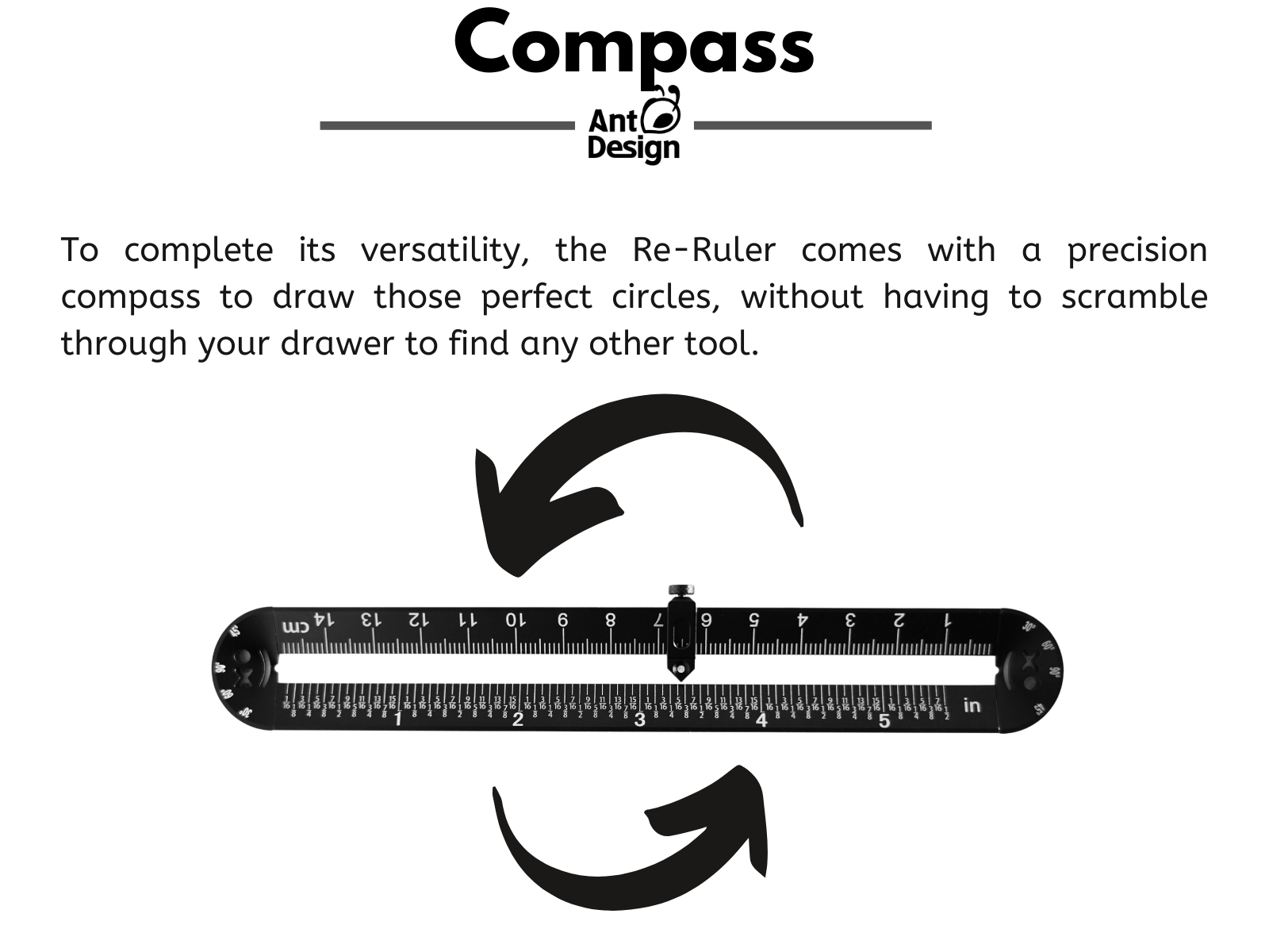 Ant Walk In In Ruler Re-ruler: One ruler to rule them all by Ant design - Indiegogo
