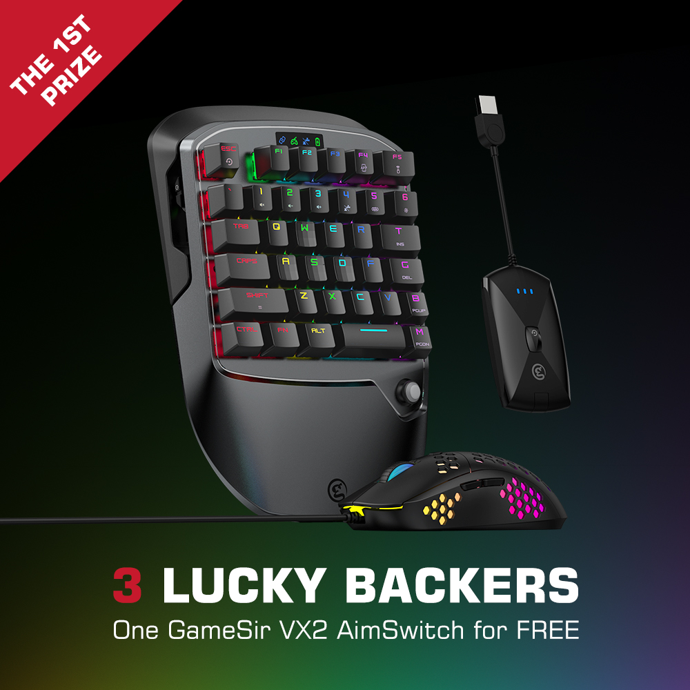GameSir VX2 AimSwitch- One Combo for All Consoles by GameSir
