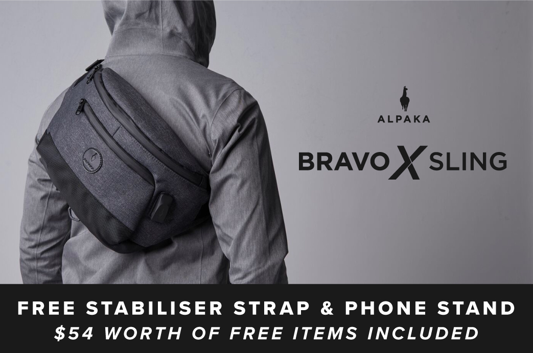 Bravo X Sling: The Ultimate Anti-Theft Bag by ALPAKA - Indiegogo