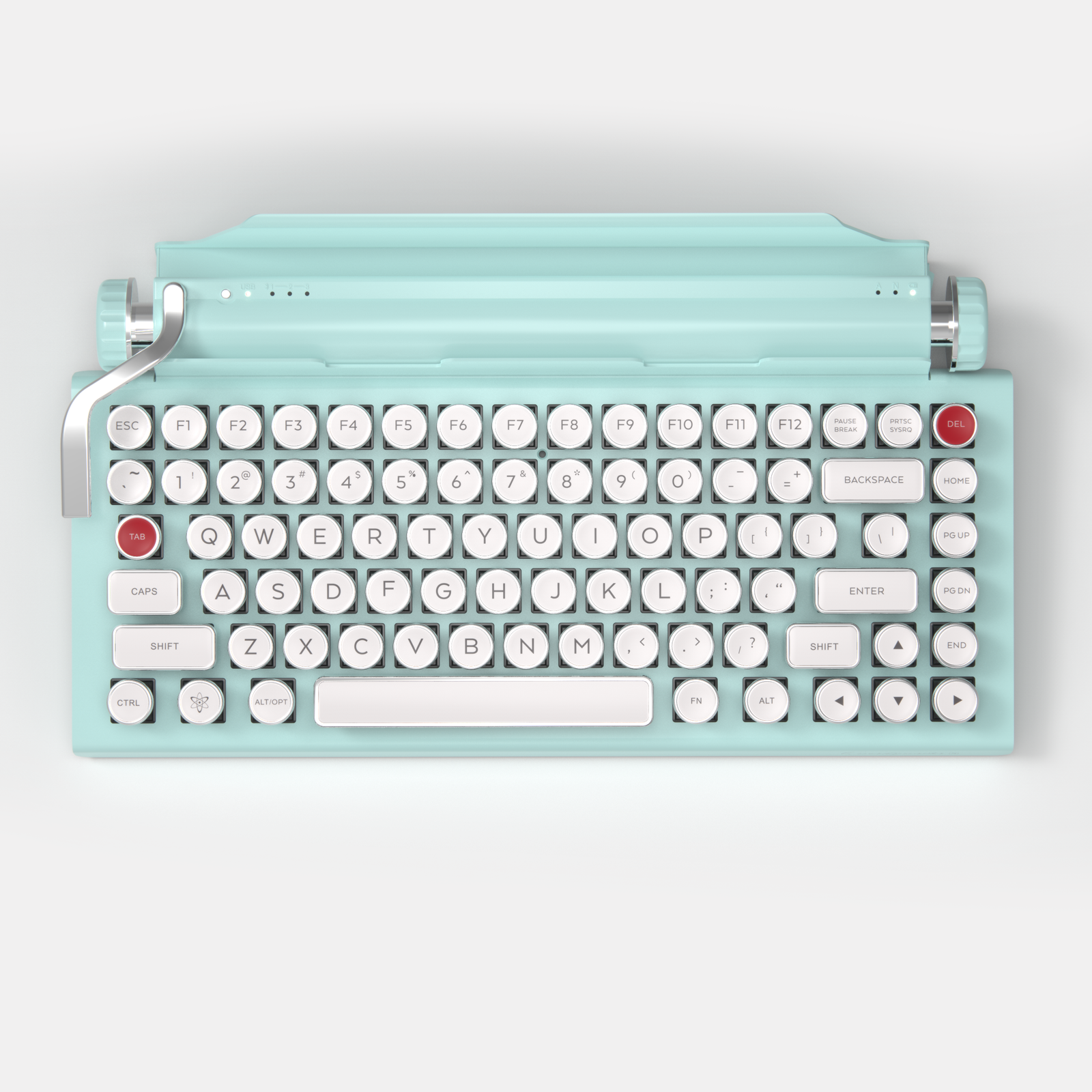 QWERKYWRITER S Typewriter Mechanical Keyboard by Qwerkytoys Inc