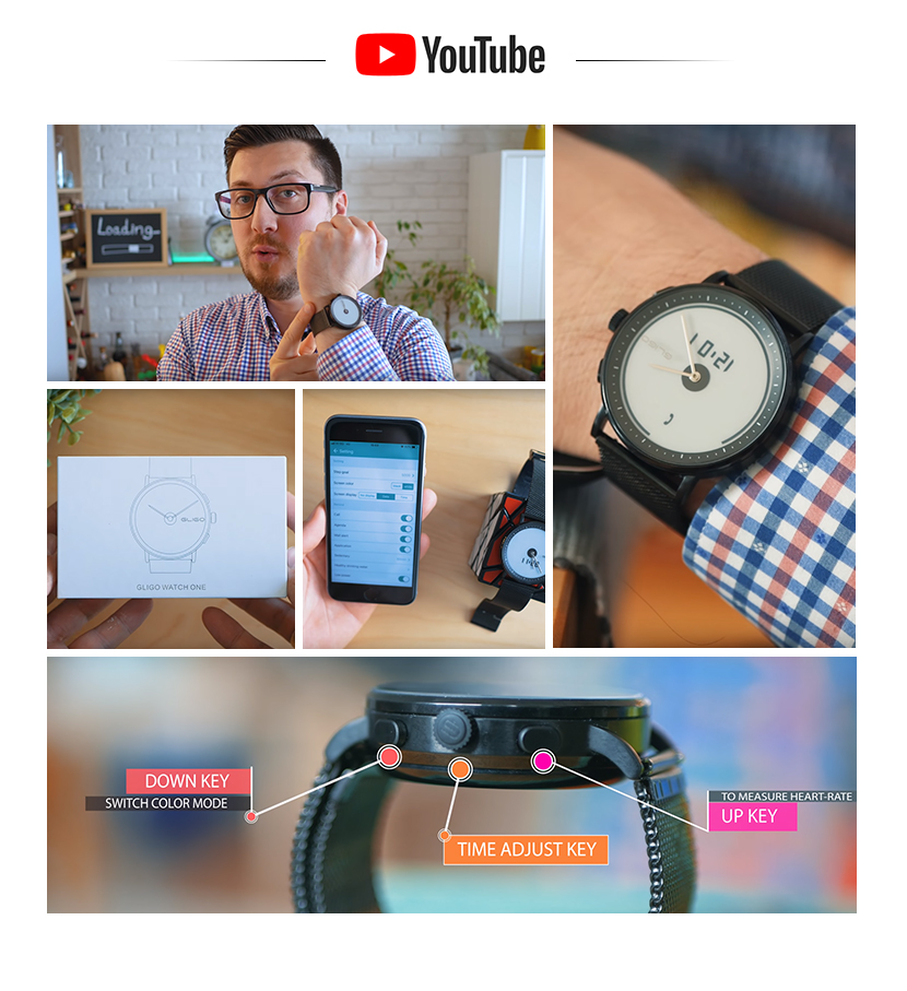GLIGO E-Ink Smartwatch -Hassle-free with style by Mac Beta - Indiegogo