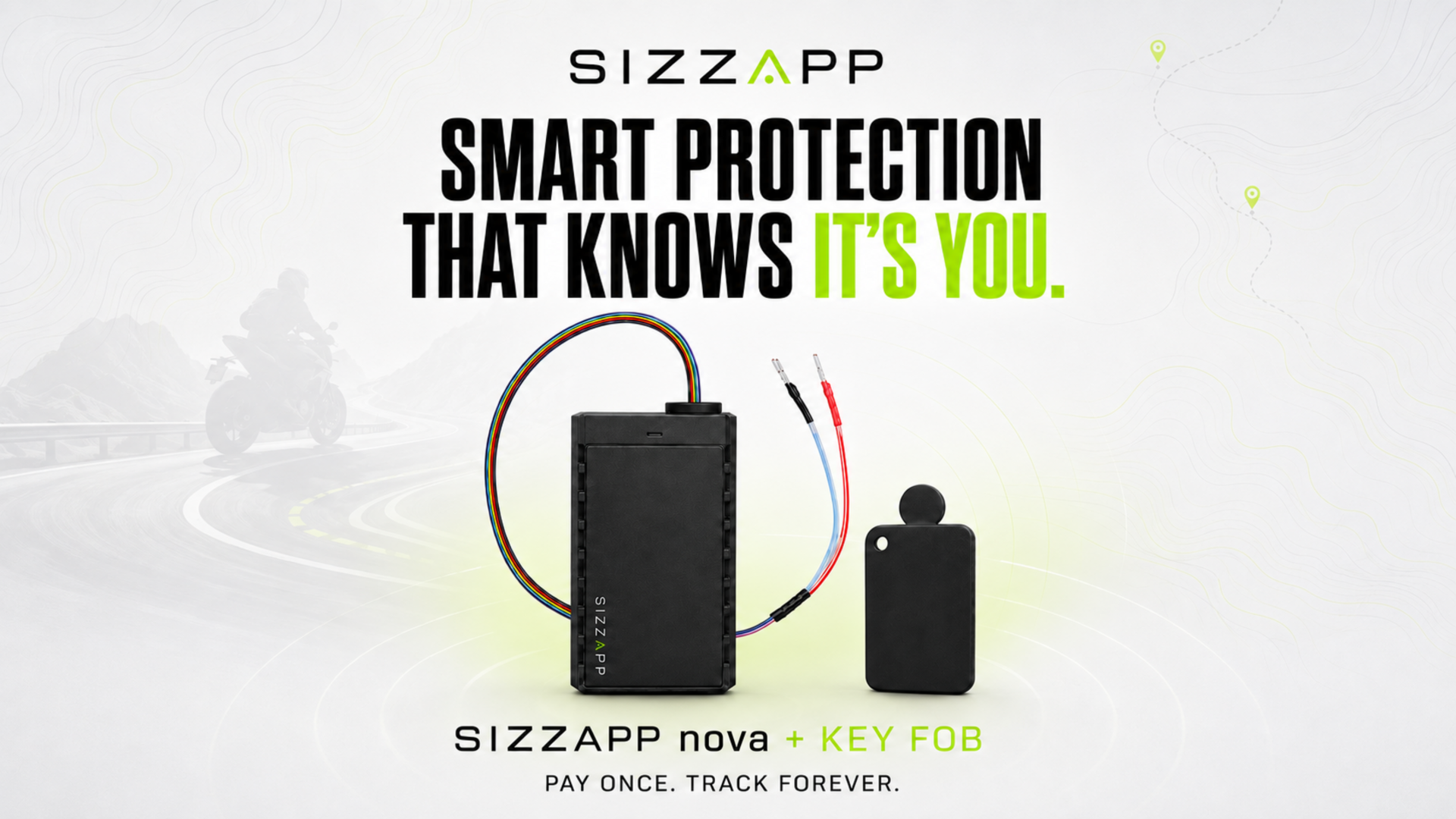SIZZAPP nova: Smart GPS Tracker with Key Fob by SIZZAPP - Indiegogo