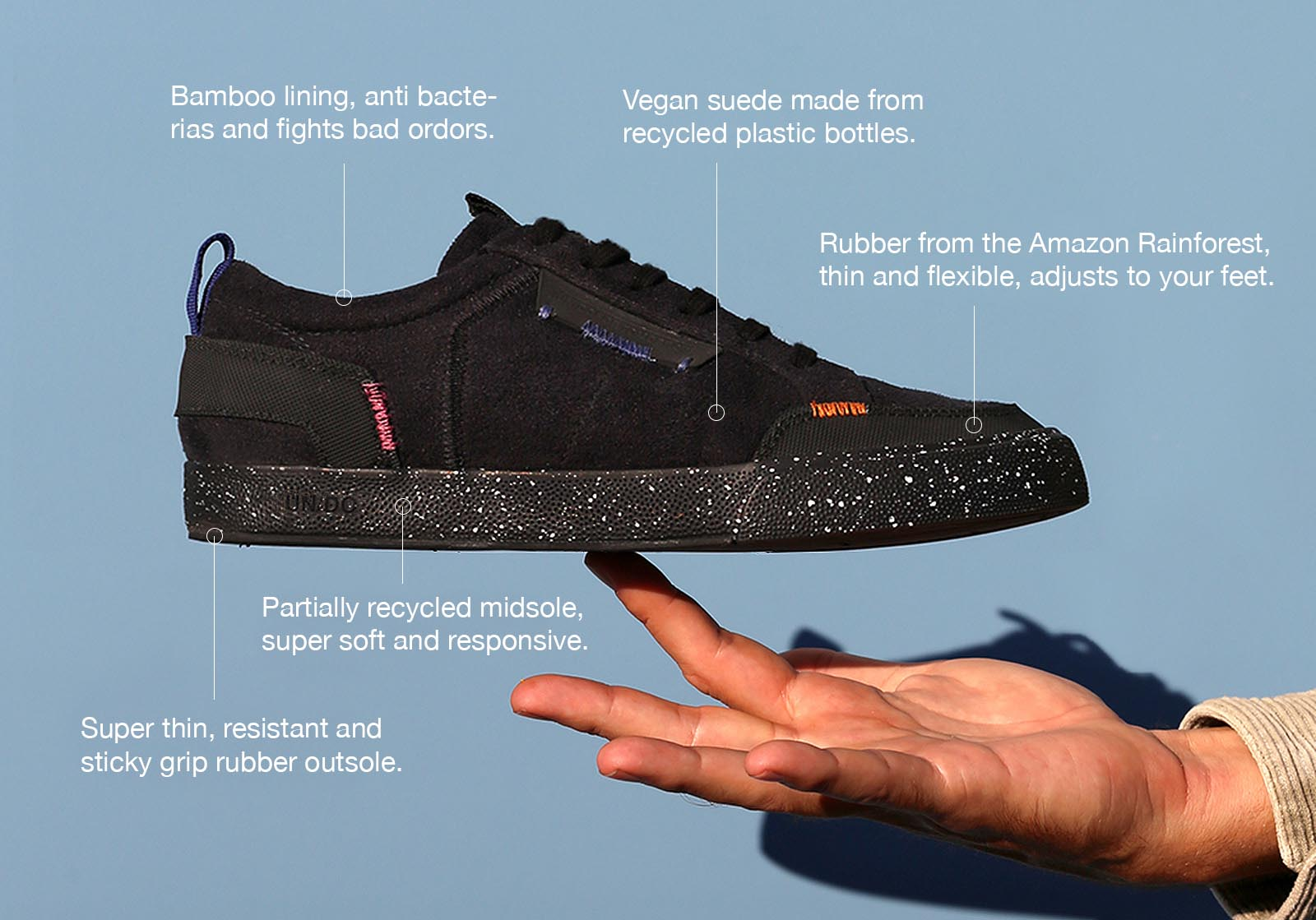 Cool Comfy Shoes easy on You and the Planet by Undo For Tomorrow - Indiegogo