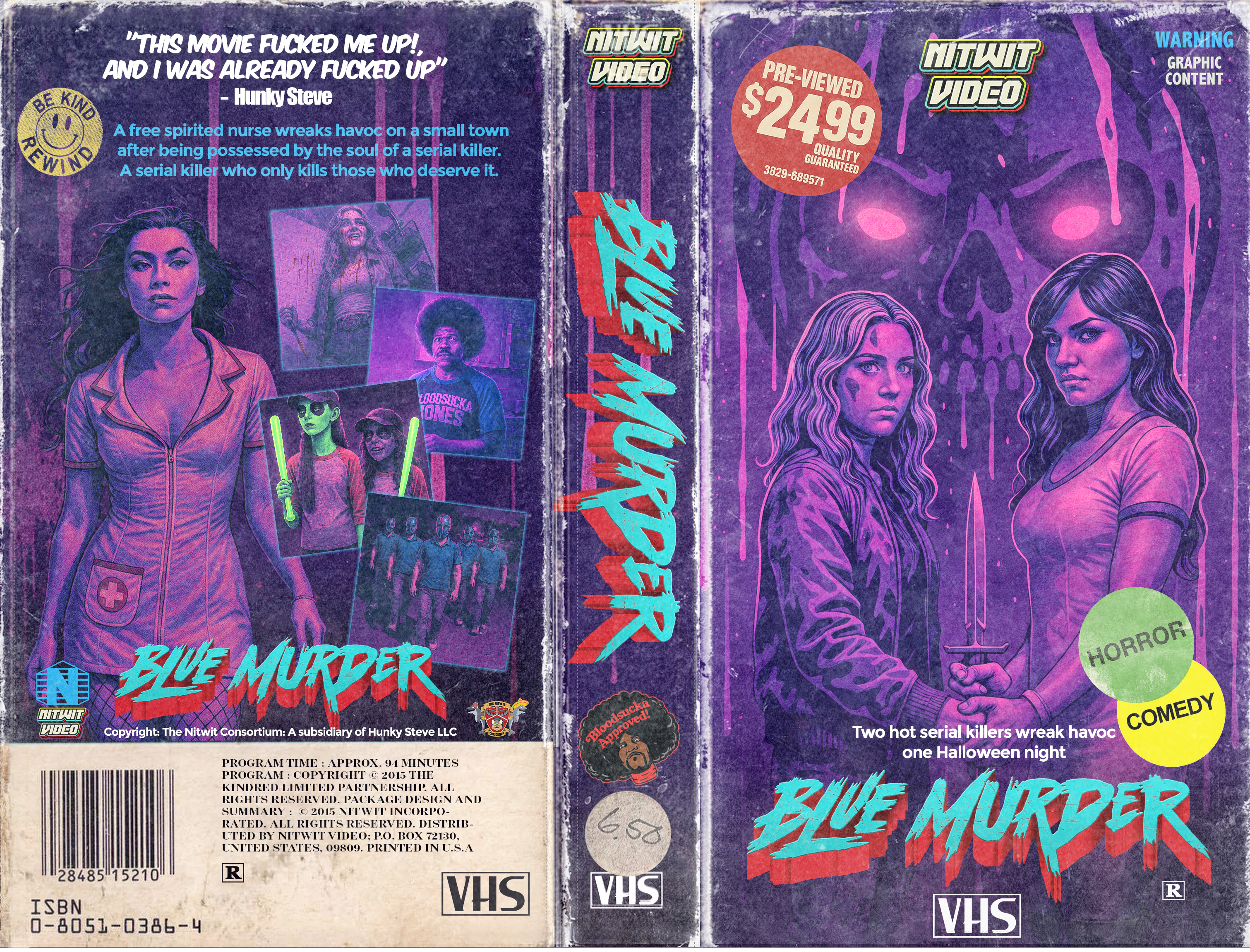 Blue Murder VHS and Blu Ray Pre-Sale by Justin Armao - Indiegogo