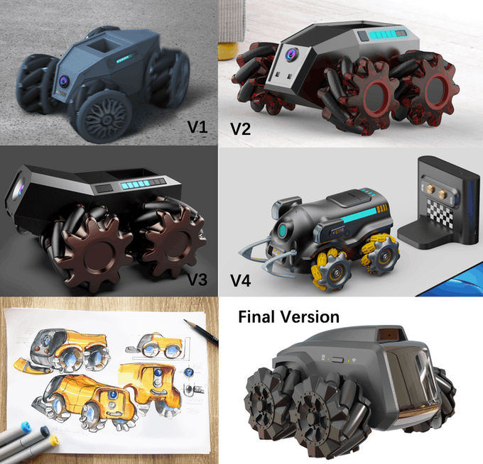 Scout: The Tiny AI-powered Autonomous Mobile Robot by Moorebot