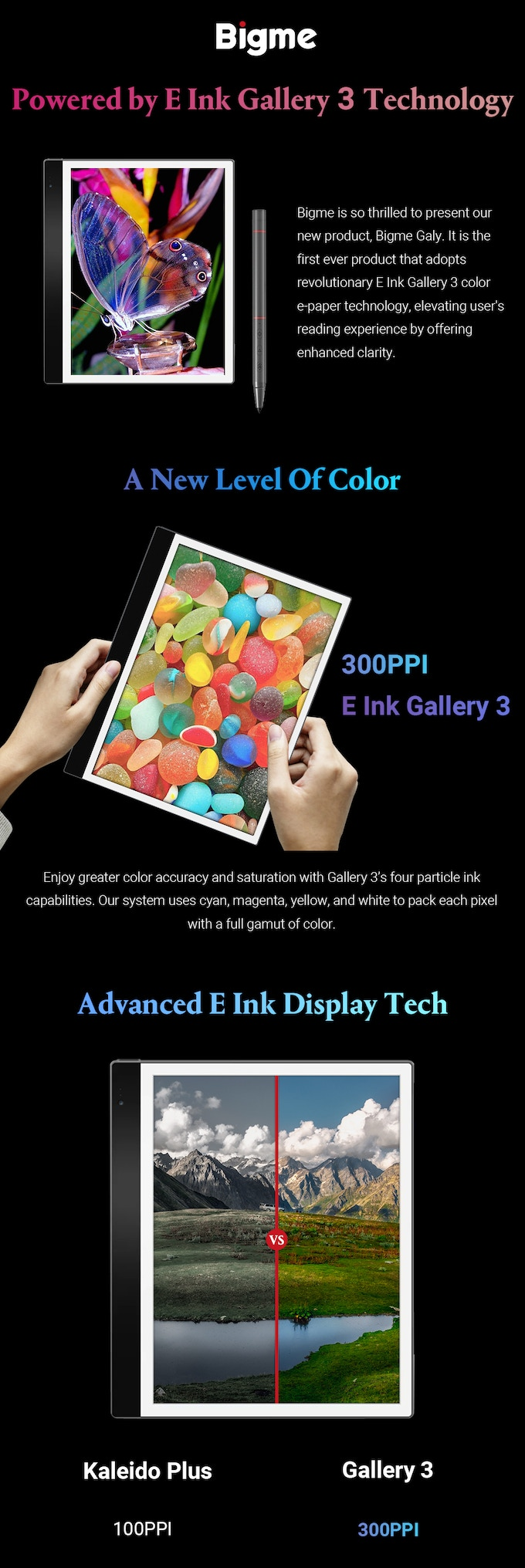 Bigme Galy: World's First E Ink Gallery 3 Tablet by Bigme Galy: World's First E Ink Gallery 3 Tablet by
