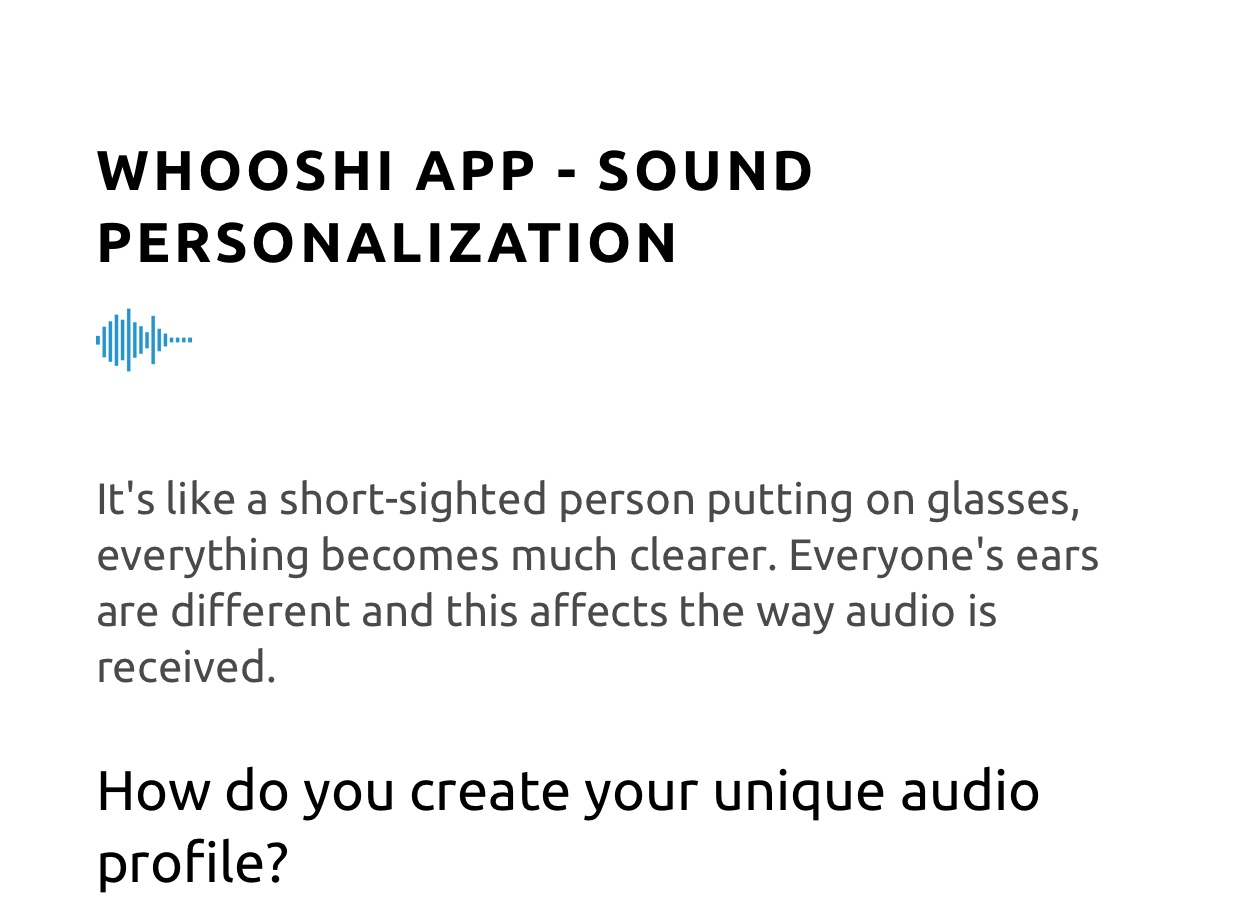 Whooshi WHOOSHI Bluetooth 5.0 Hi-Fi Headphones Amplifier by Infomir SA - Indiegogo