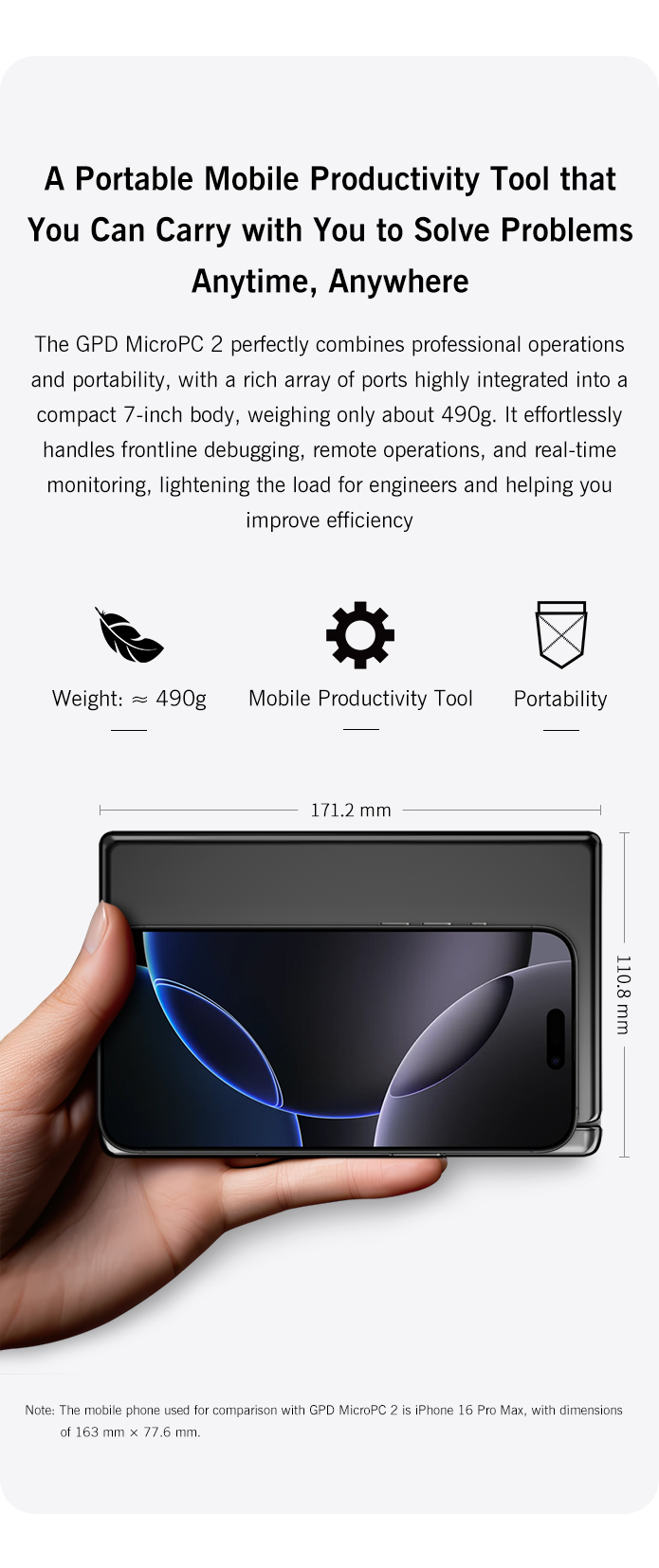 Mdpc Workstation GPD MicroPC 2: Multi-Port Mobile Productivity Tool by GPD HK - Indiegogo