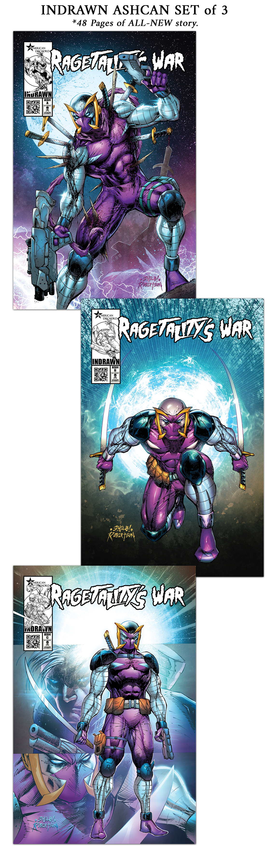 NINETY FOUR: RAGETALITY'S WAR #1 by Shelby Robertson - Indiegogo