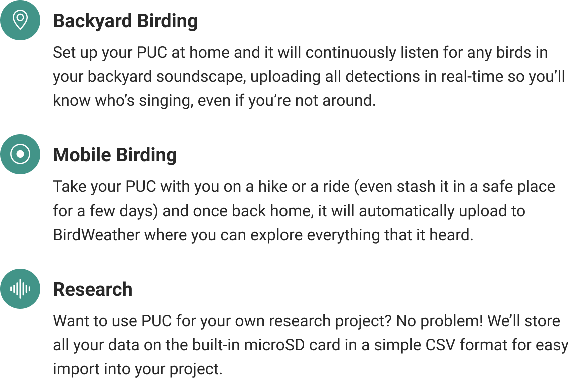 Birdweather Raspberry Pi BirdWeather PUC by Scribe Labs - Indiegogo