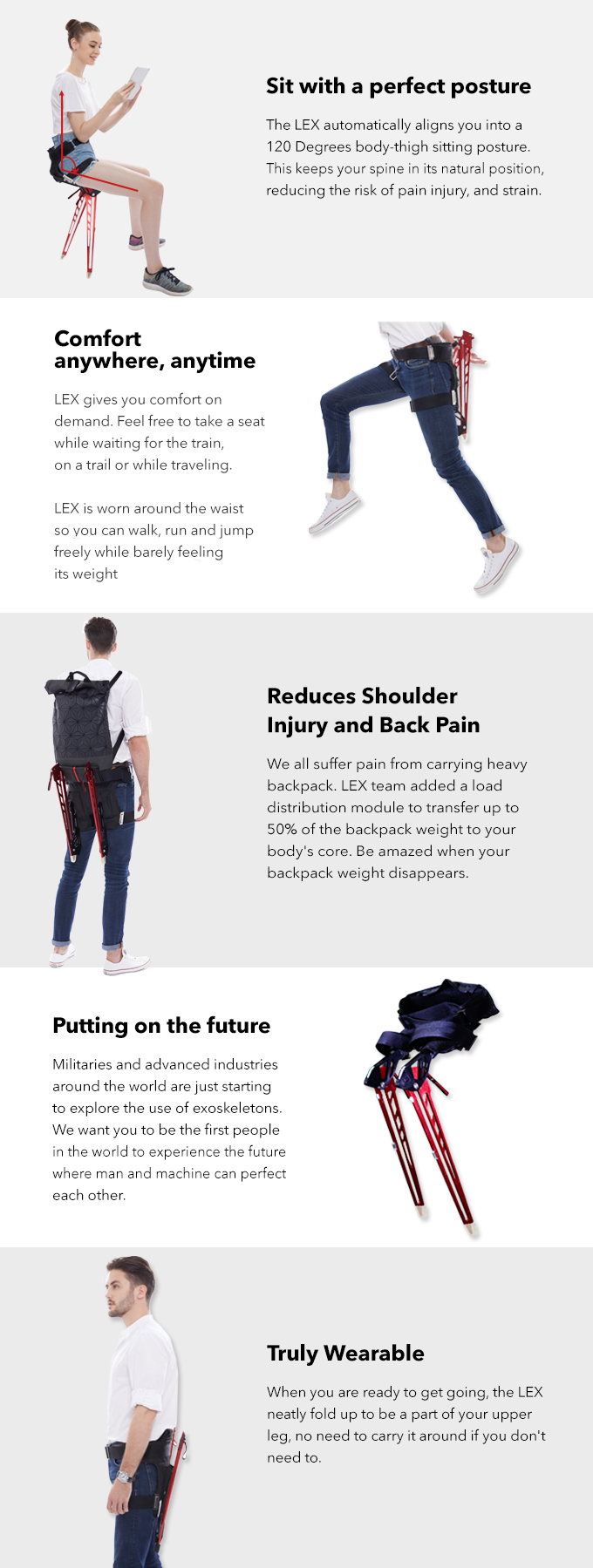 LEX:Bionic Chair that Enhance Posture,Comfort&Life by Astride