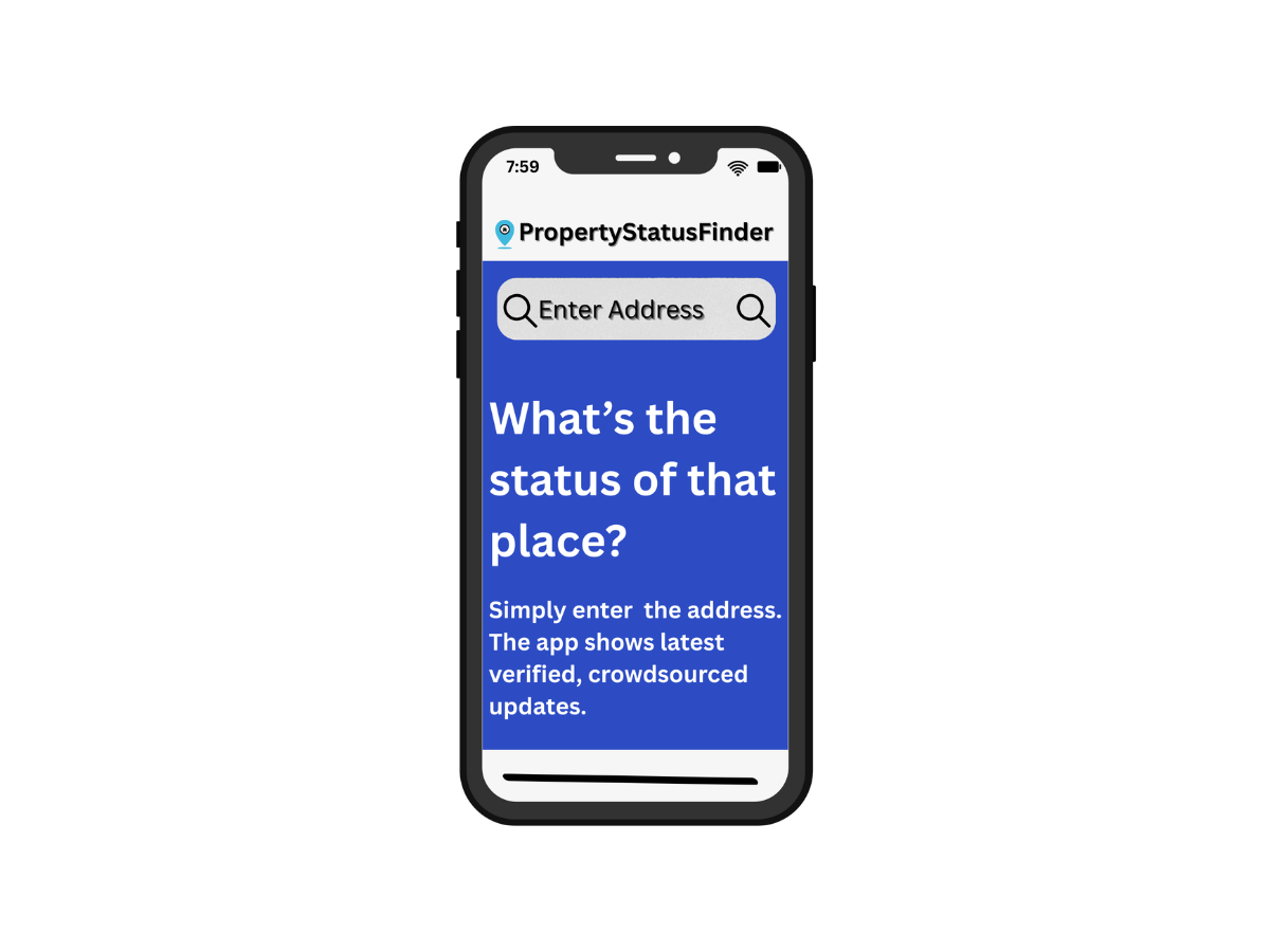Property Status Finder by Malachai Montayn - Indiegogo