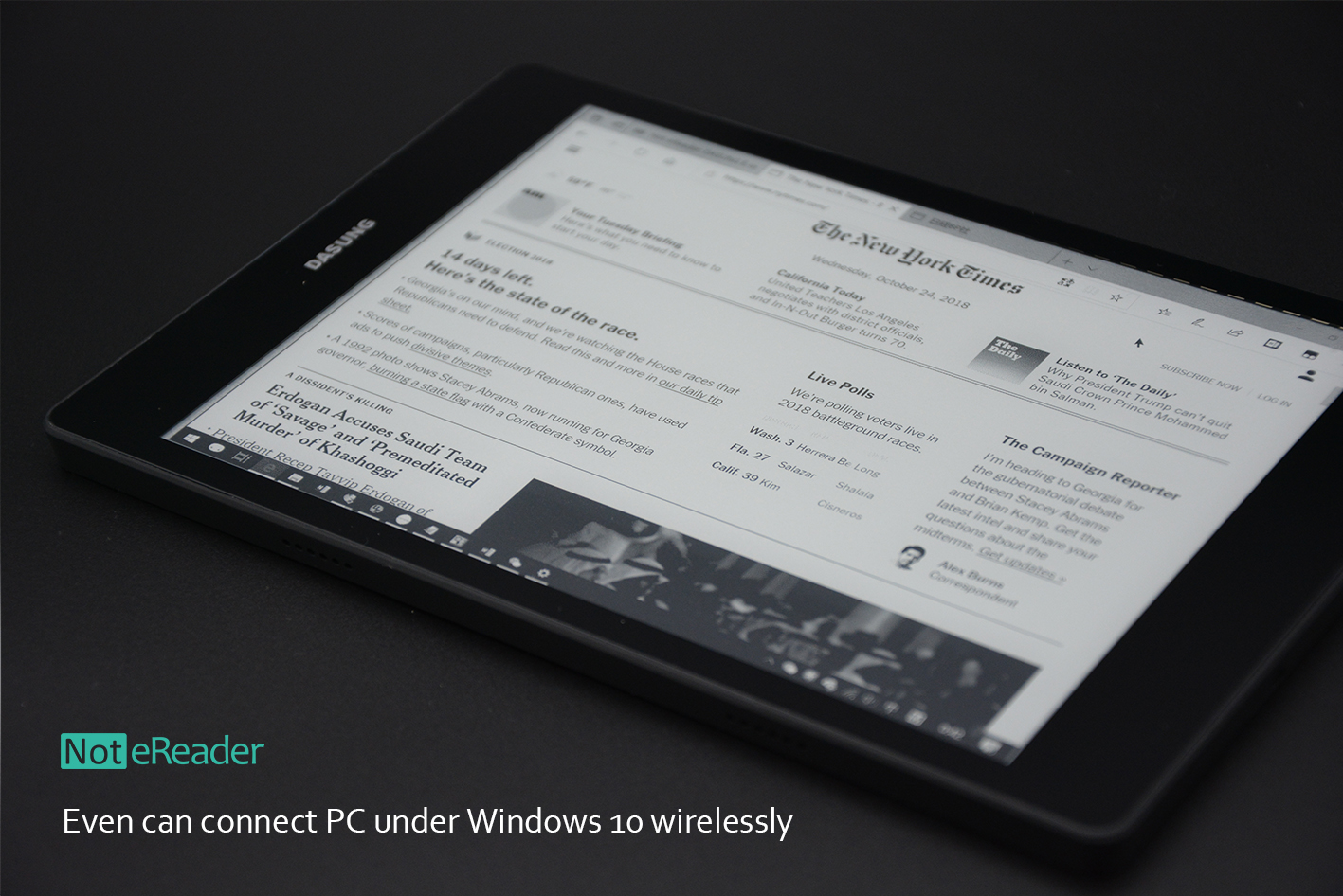 Not-eReader: First E-ink Mobile-Phone Monitor by DASUNG - Indiegogo