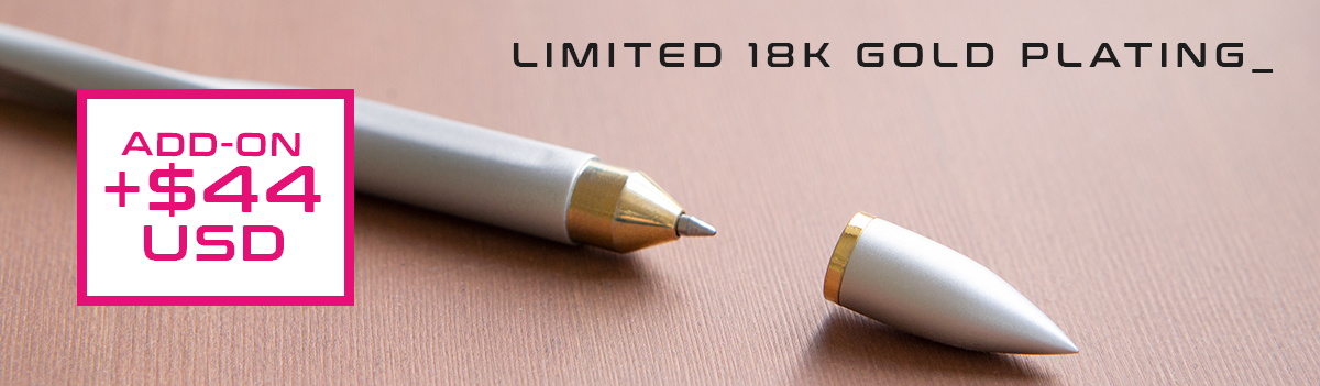 Hoverpen2.0 Interstellar Editionボールペン18K Hoverpen 2.0: Interstellar Edition by Crowd Pop Marketing - Indiegogo